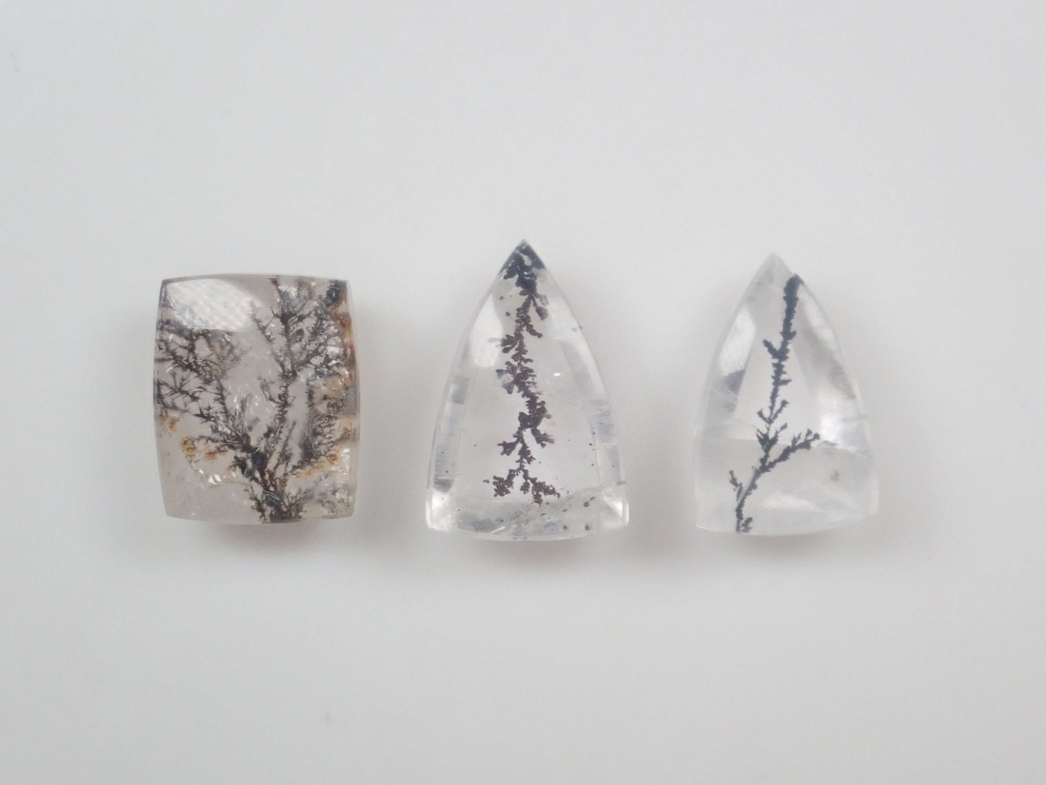 【2/22 22時販売】《限定6石》ブラジル産デンドリティッククォーツ（ツーソン新着, 平均2.5ct）《複数購入割引有》