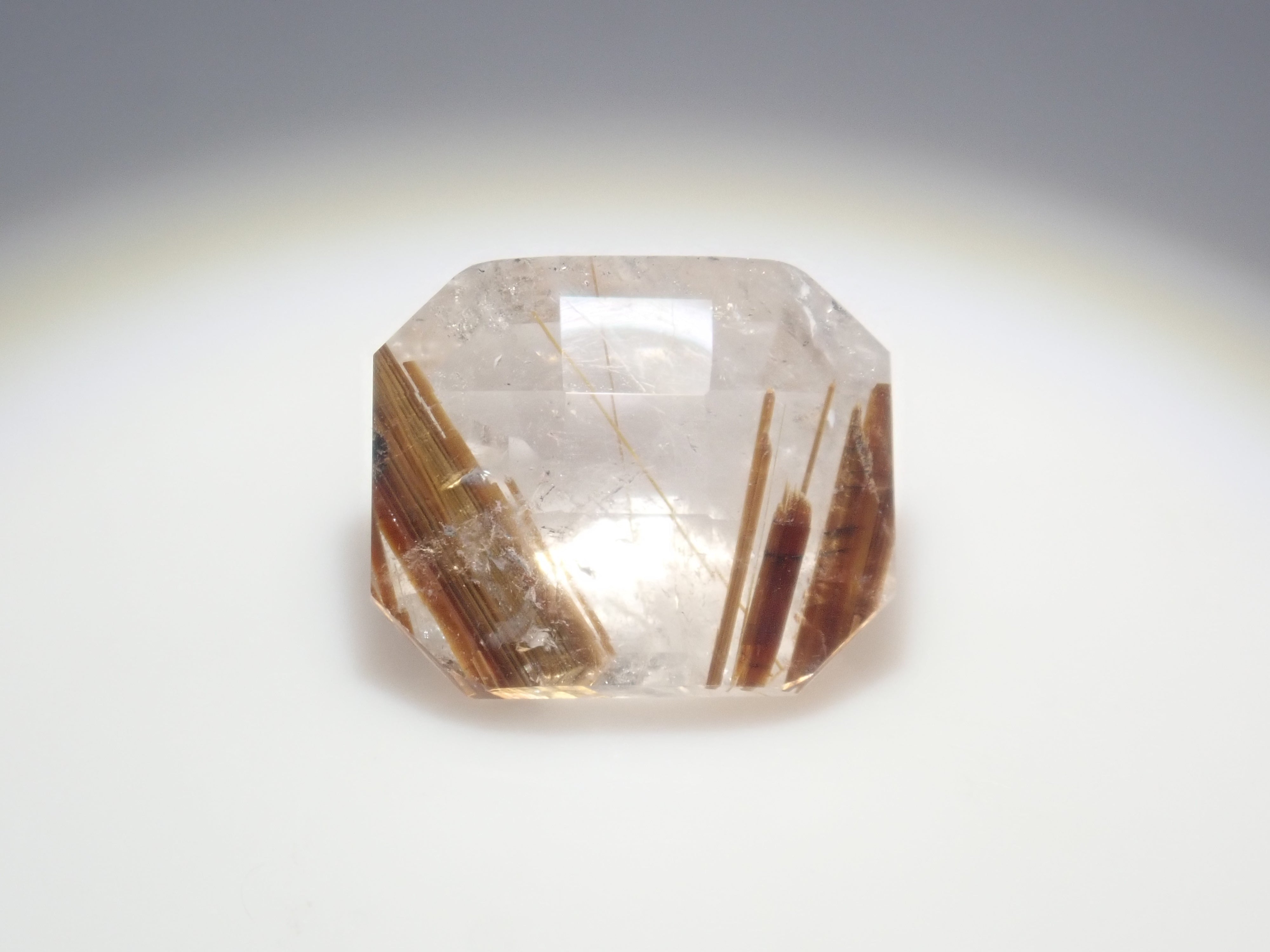 Brazilian copper rutilated quartz 1.374ct loose stone