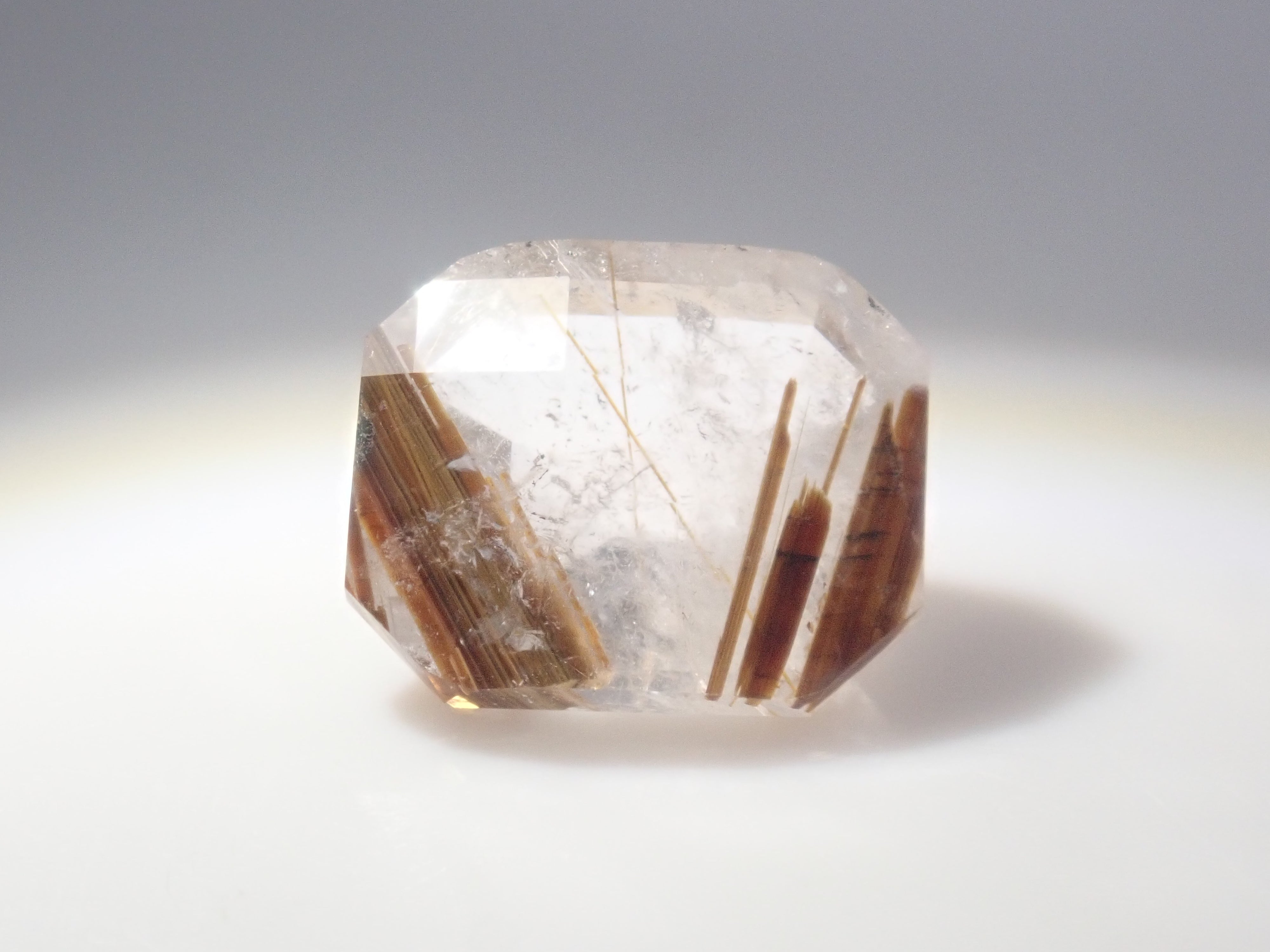 Brazilian copper rutilated quartz 1.374ct loose stone