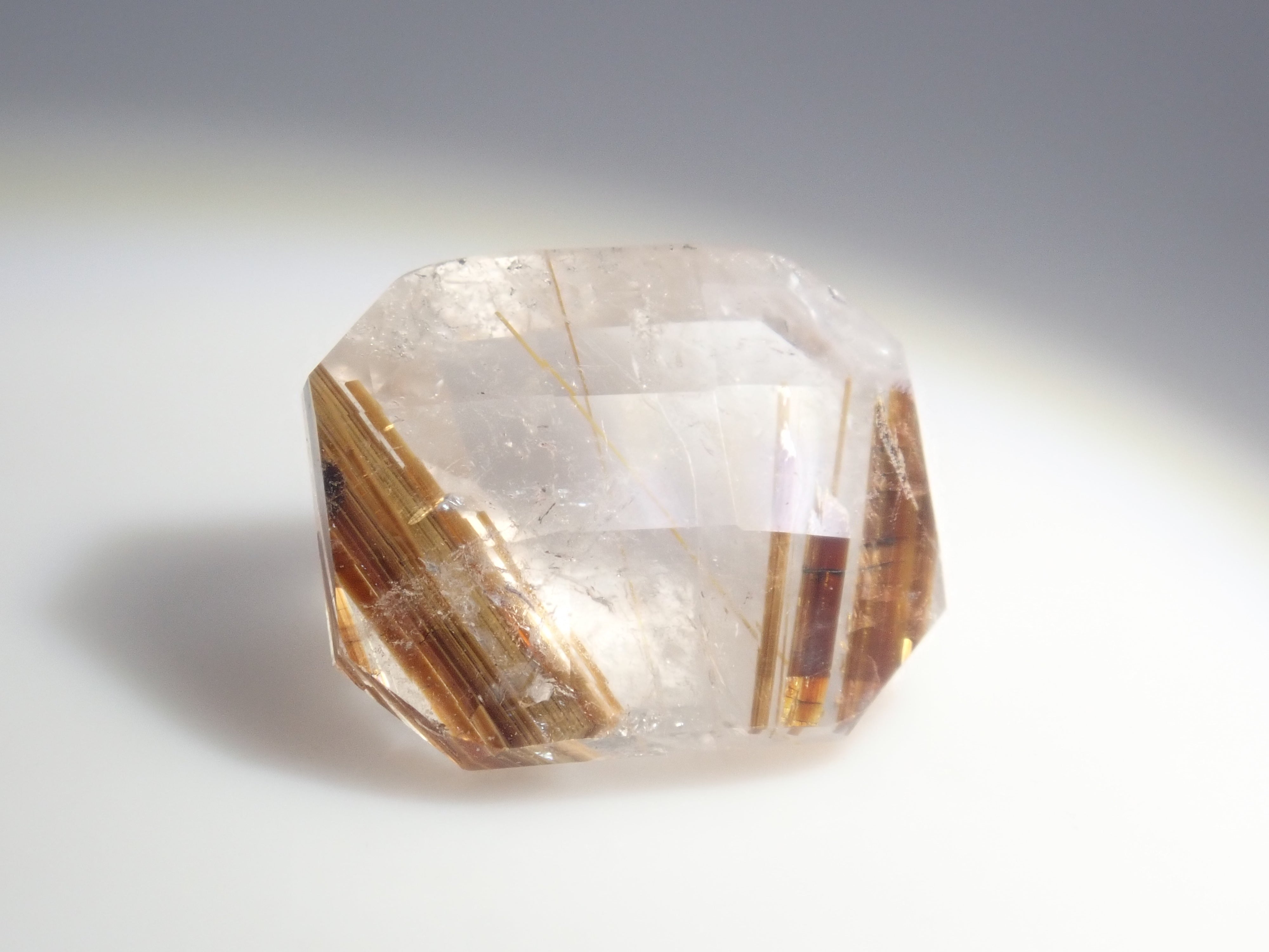 Brazilian copper rutilated quartz 1.374ct loose stone