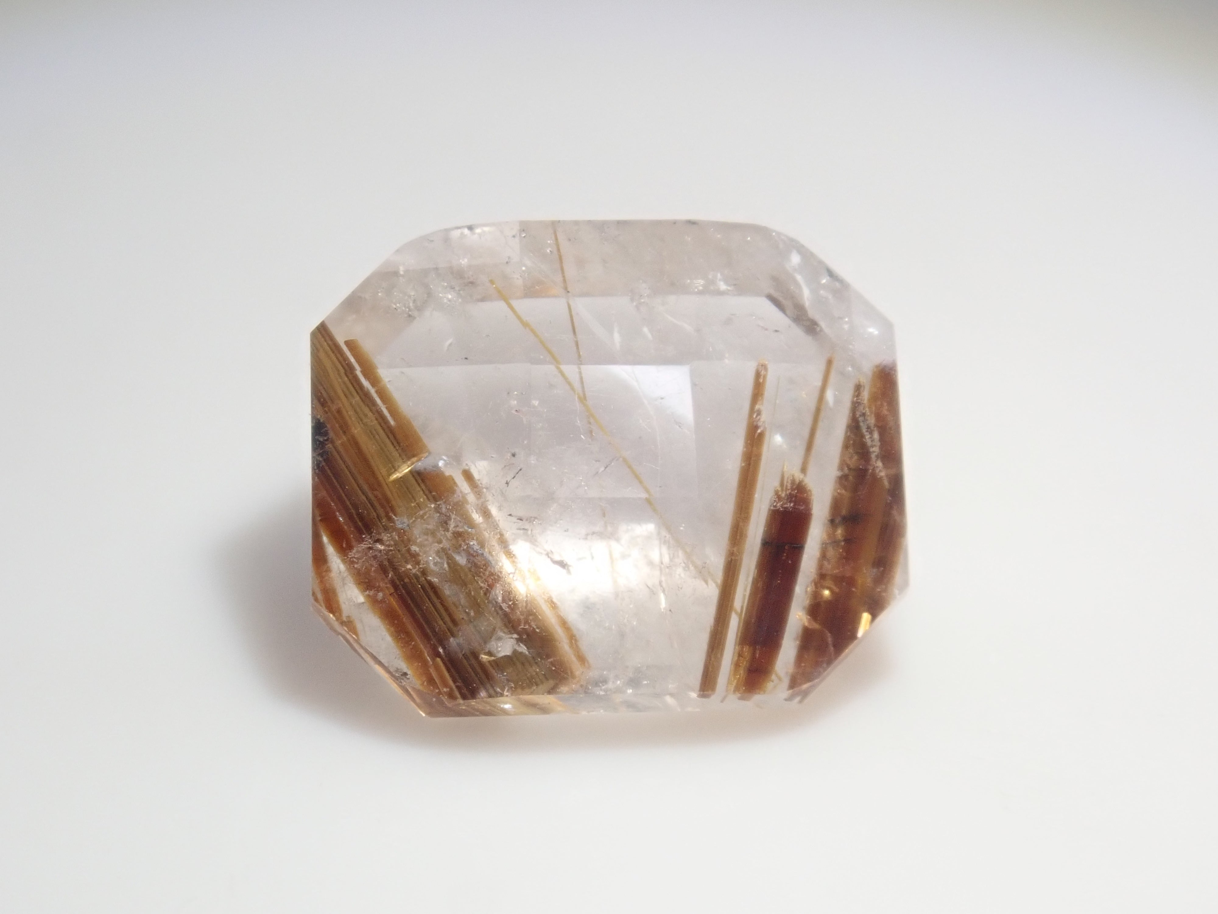 Brazilian copper rutilated quartz 1.374ct loose stone