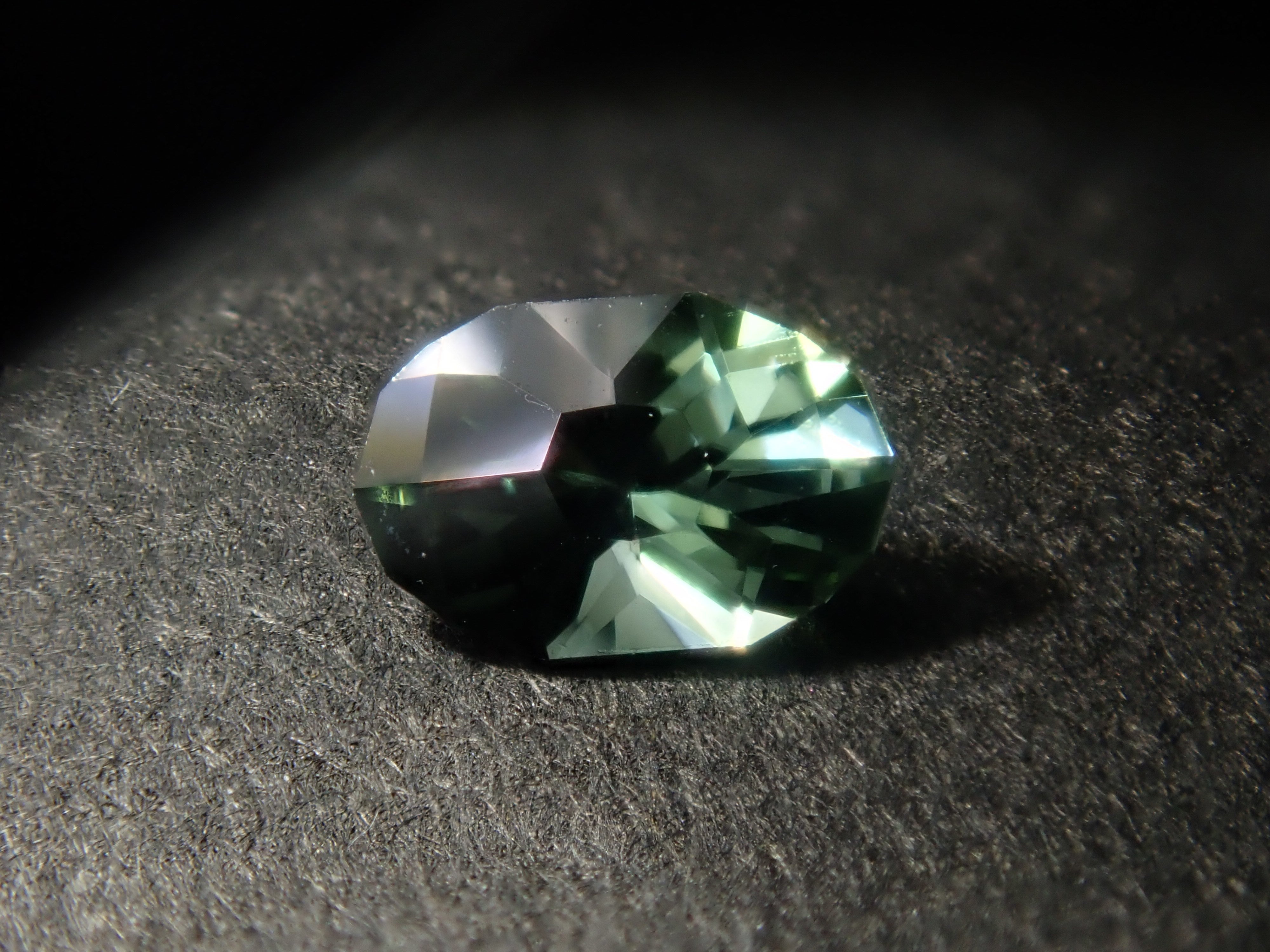 Limited to 2 stones: 1 loose green tourmaline from Brazil. Discounts available for multiple purchases.