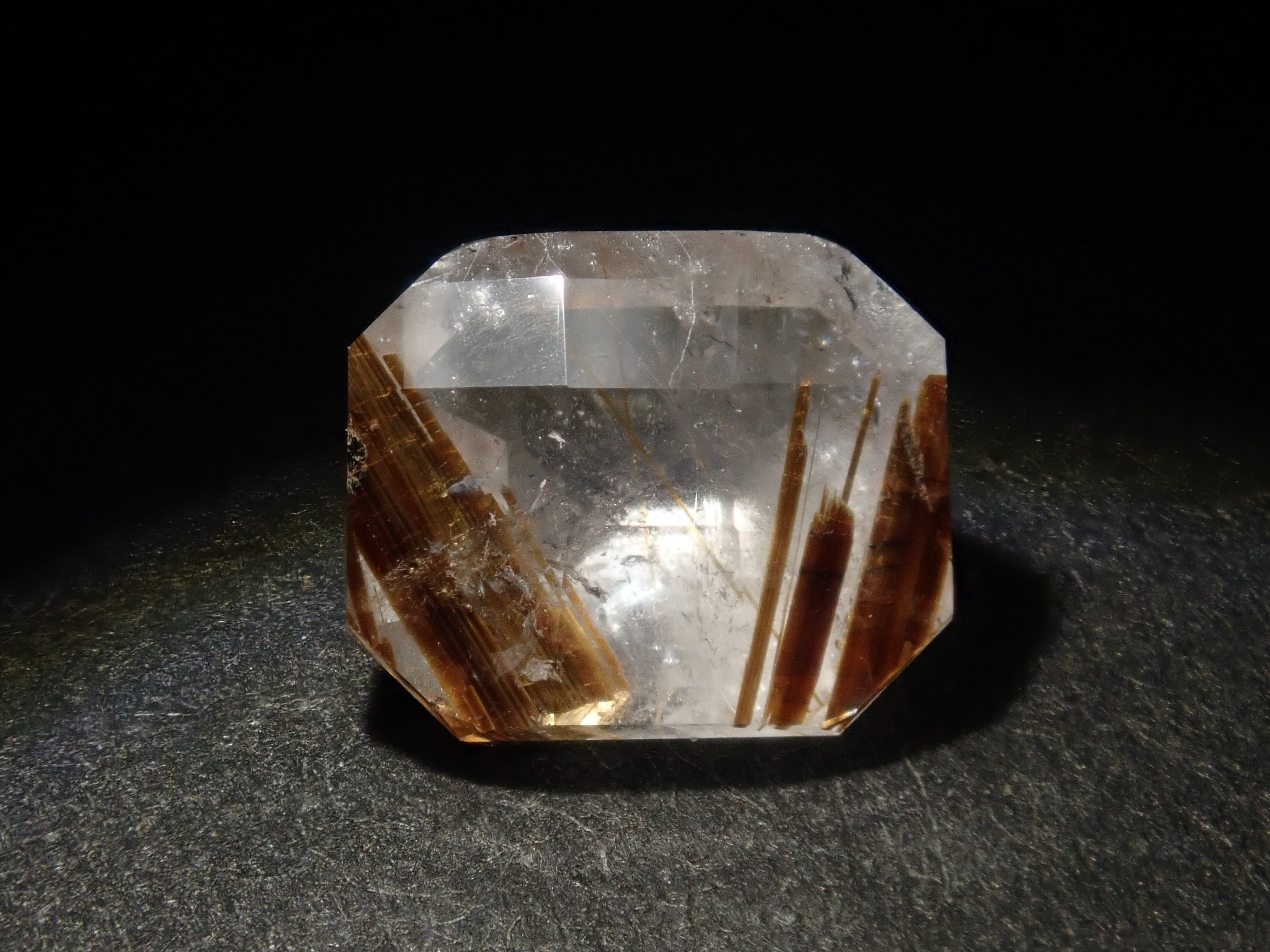 Brazilian copper rutilated quartz 1.374ct loose stone