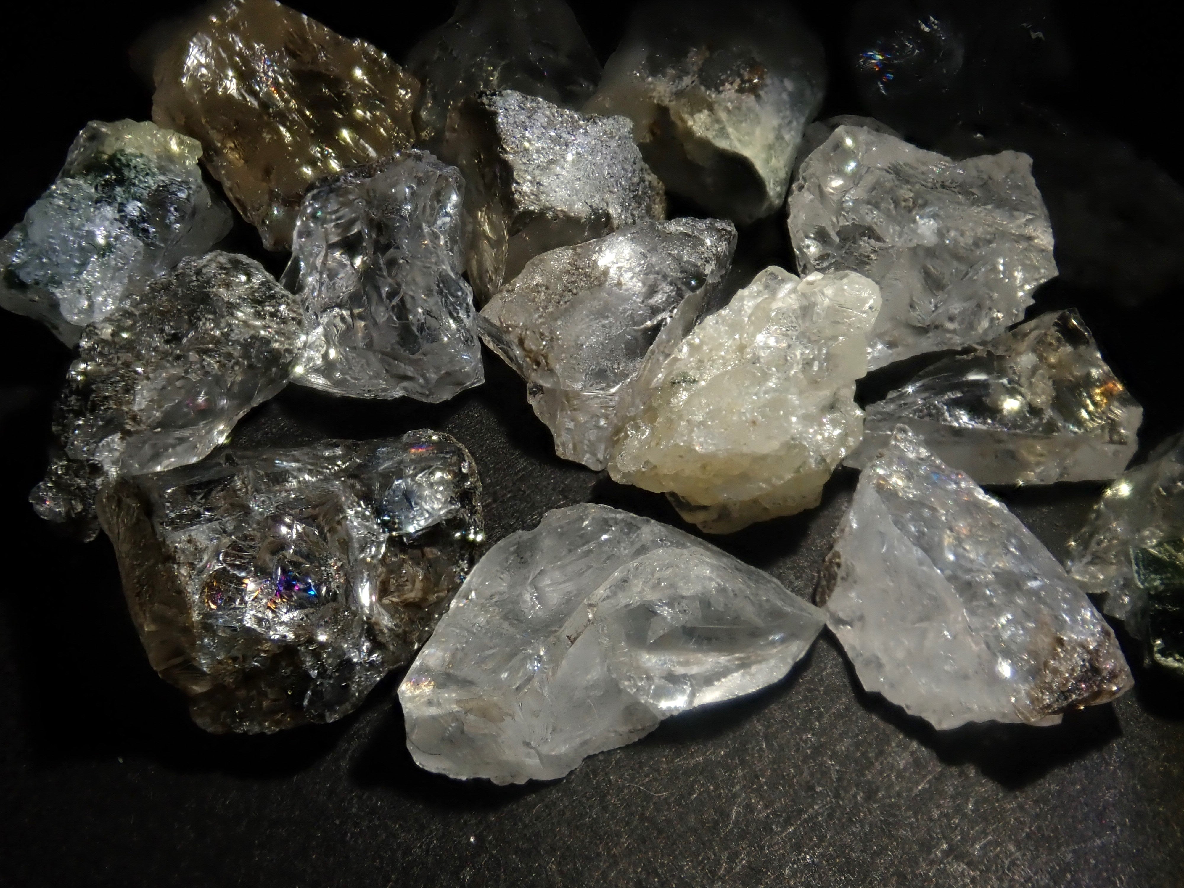 Limited to 18 stones, Russian Phenakite rough, average 2.7ct, 1 stone, multiple purchase discounts available