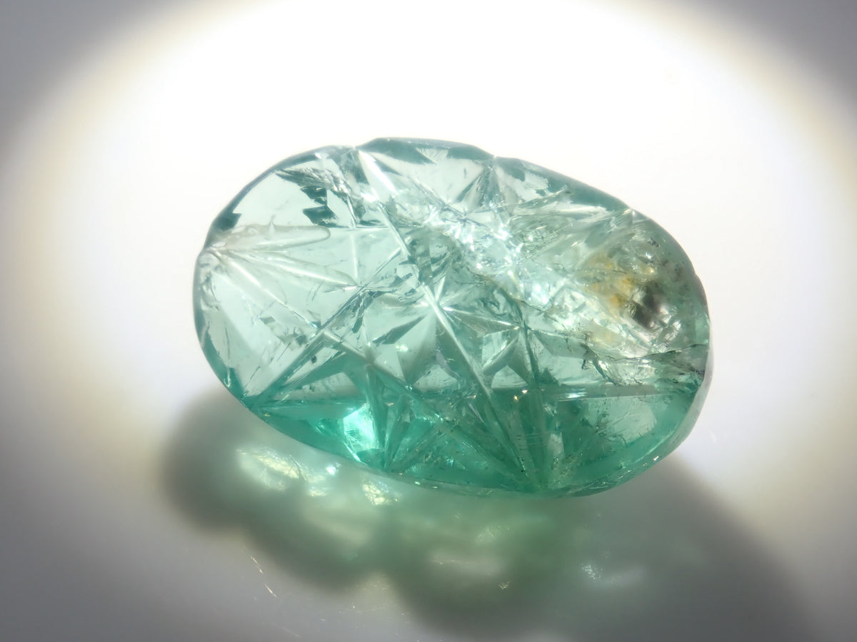 【10/12 22時販売】《限定16石》甲州貴石切子2石含むフローライトガチャ（バイカラーフローライト原石1石付き,訳あり含む）《複数購入割引有》