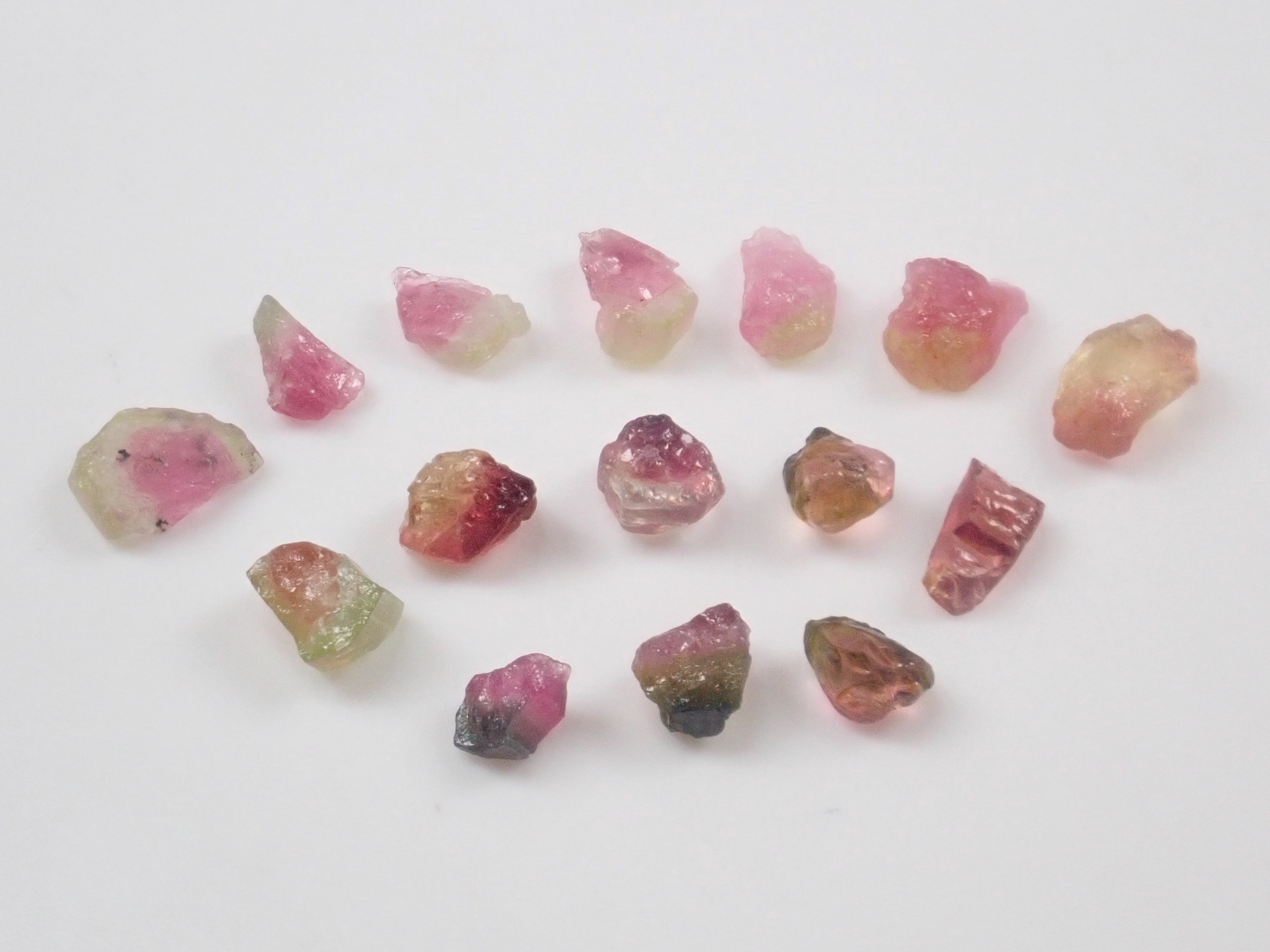 Limited to 15 sets: Two Nigerian tourmaline gemstones (October birthstone) Discounts available for multiple purchases