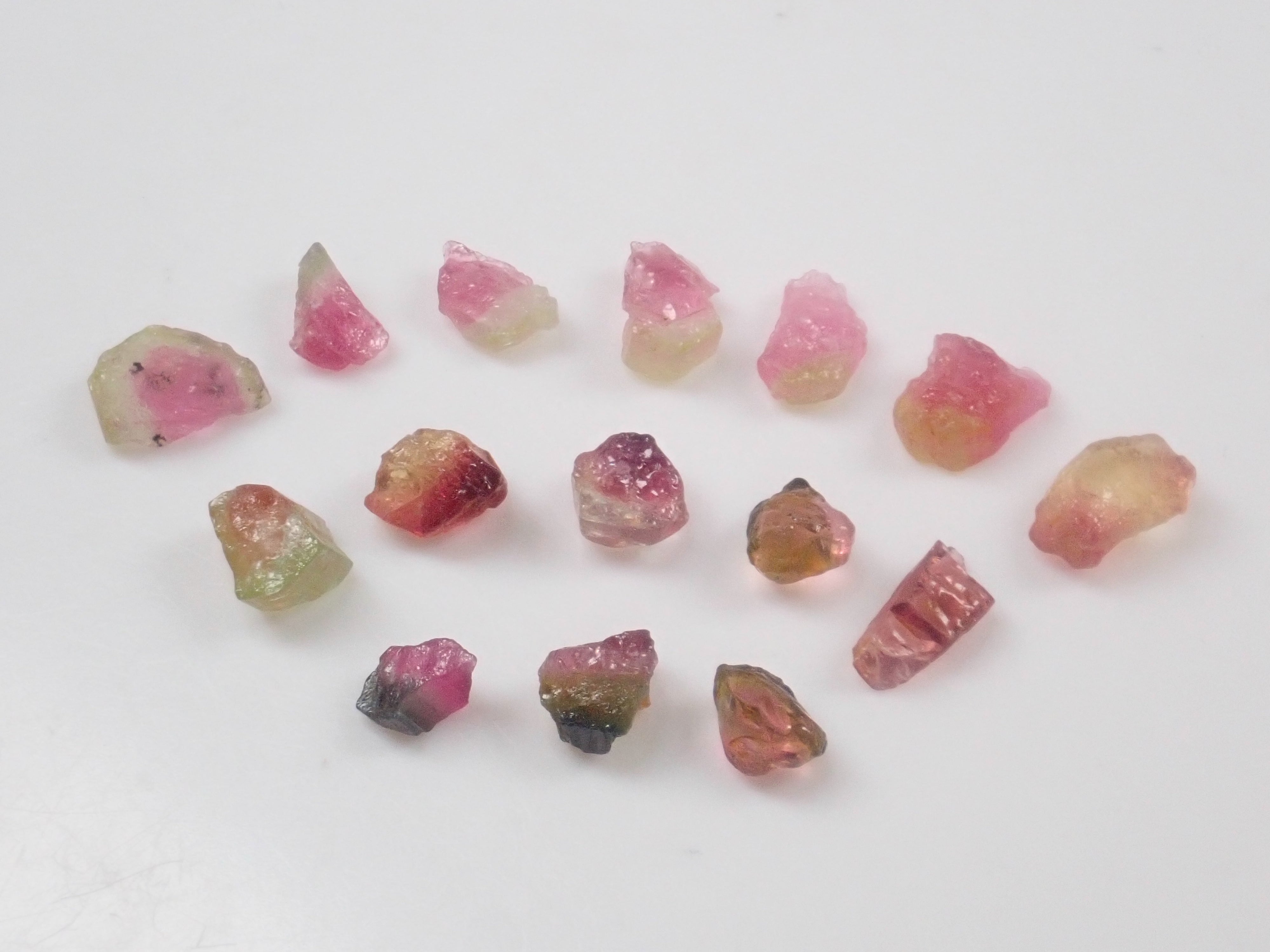 Limited to 15 sets: Two Nigerian tourmaline gemstones (October birthstone) Discounts available for multiple purchases