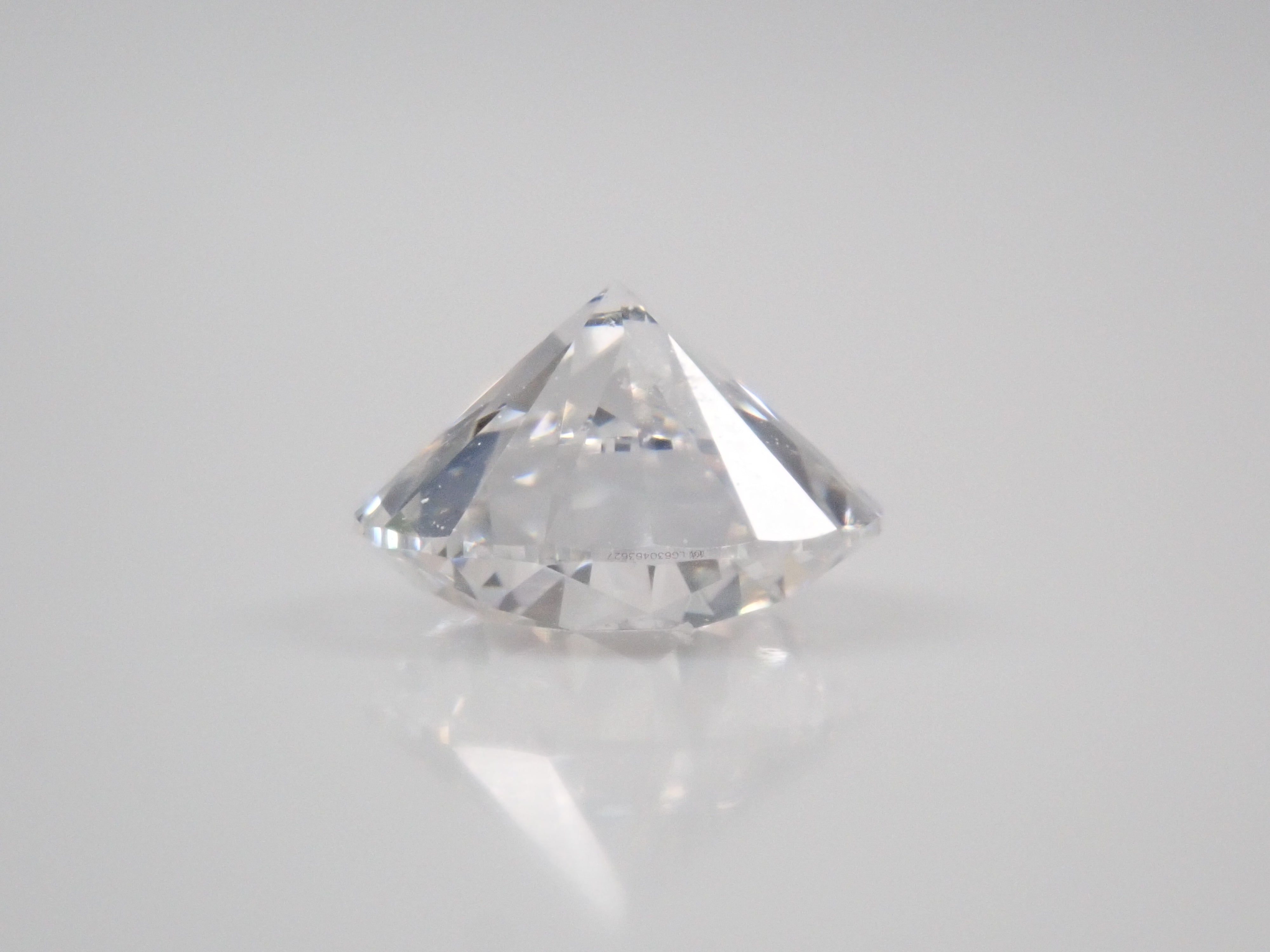 【32501762掲載】ラボグロウンダイヤモンド（合成ダイヤモンド） 0.550ctルース(D, IF, IDEAL)