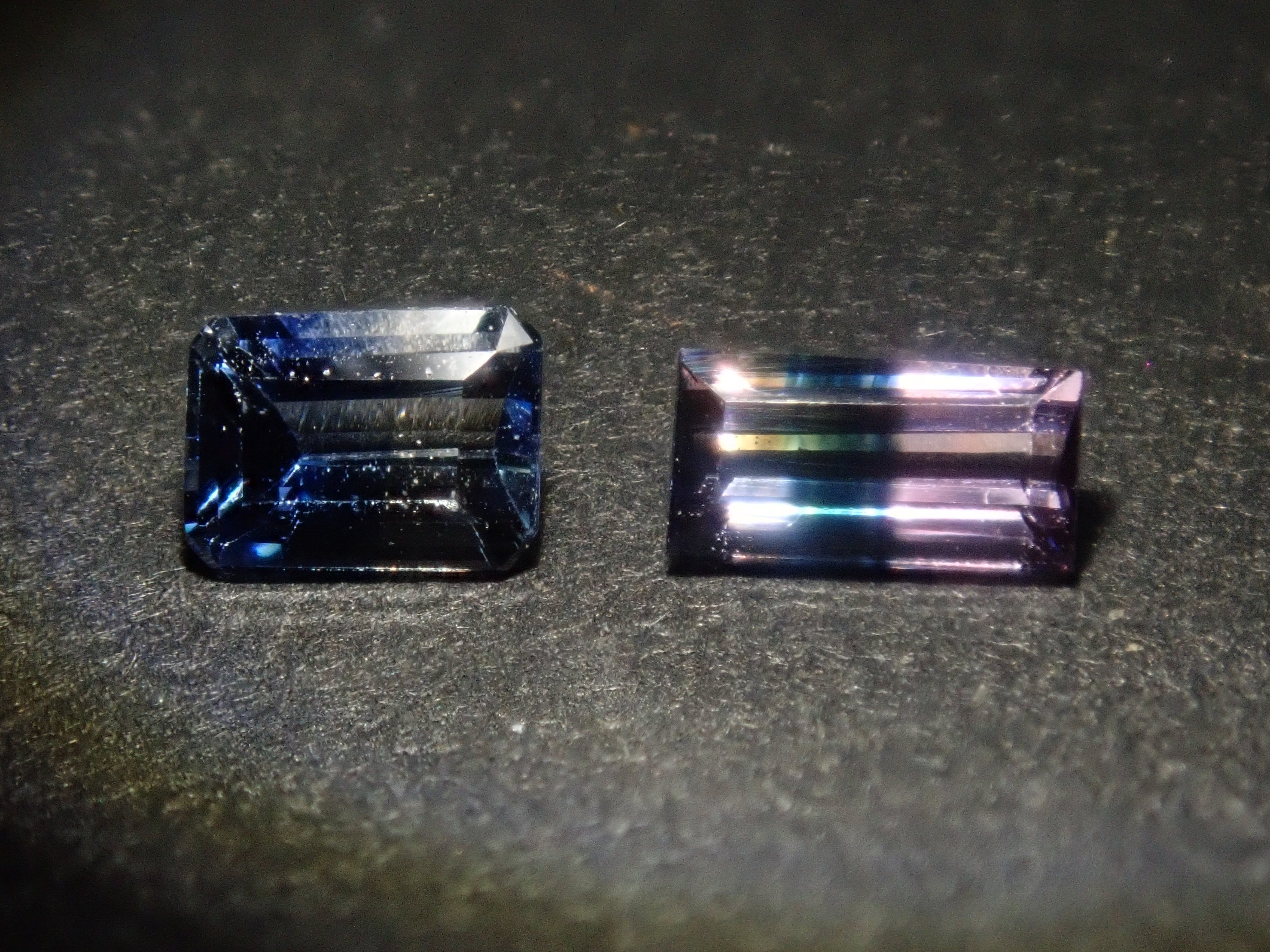 天然石　バイカラーユークレース 限定10石》バイカラーガチャ💎ジンバブエ産ユークレース2石（平均0.088