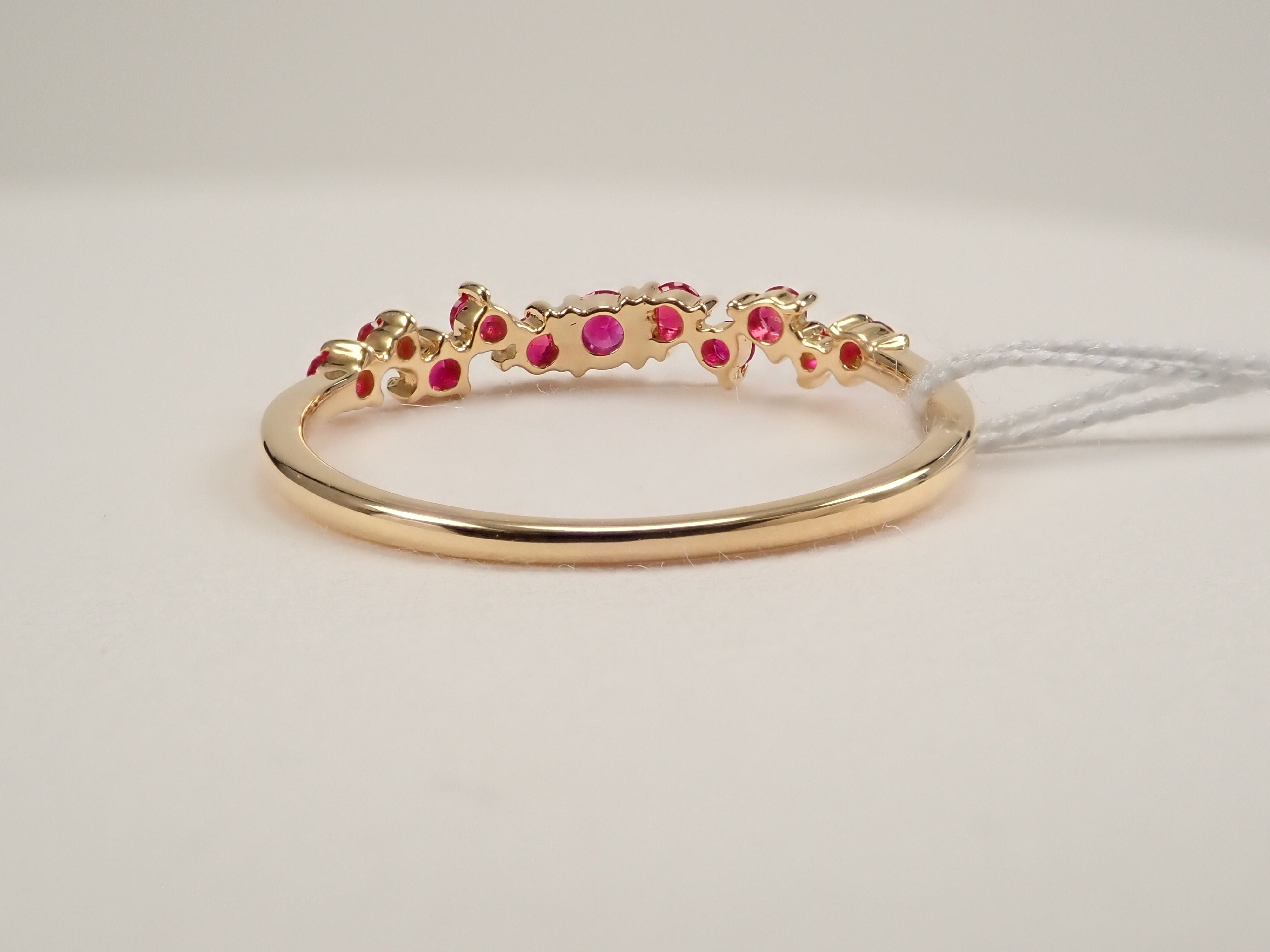 18K Yellow Gold Ruby Ring