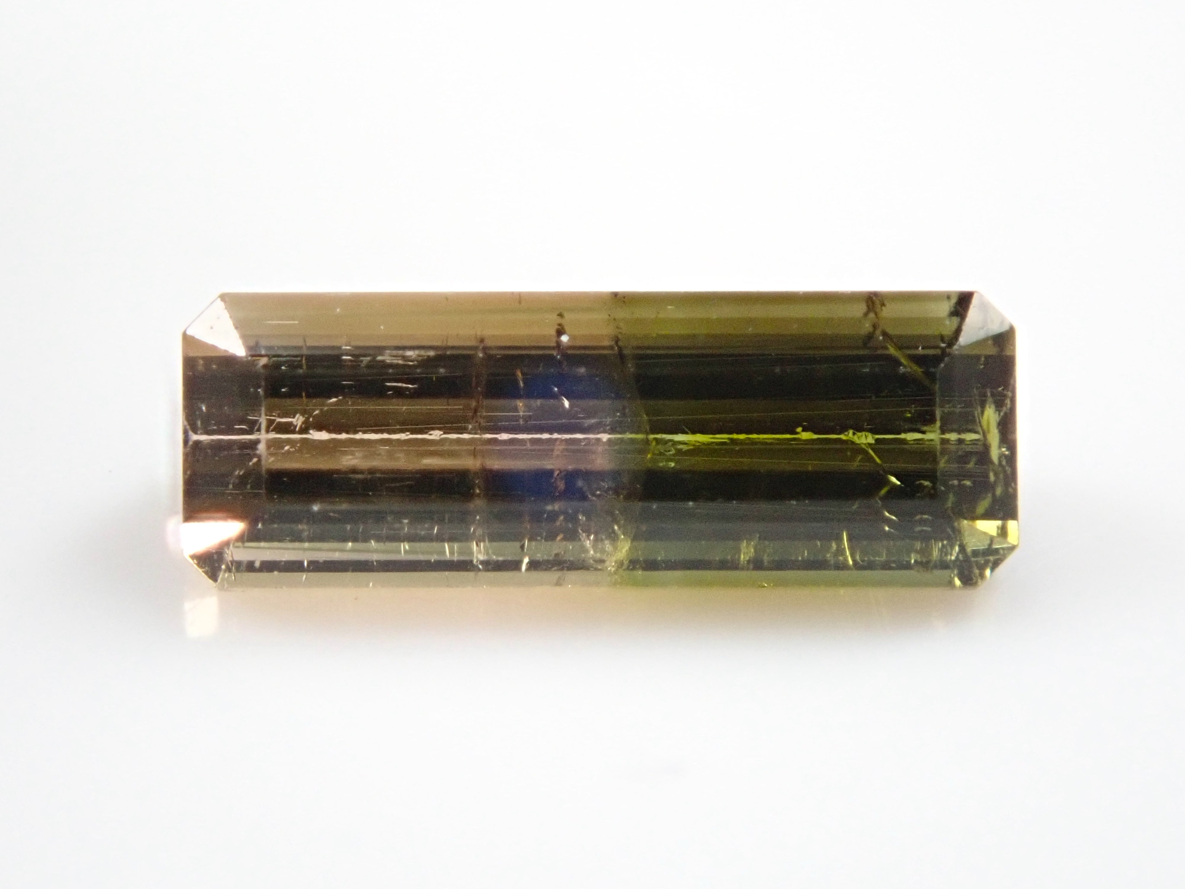 Bicolor tourmaline 0.622ct loose