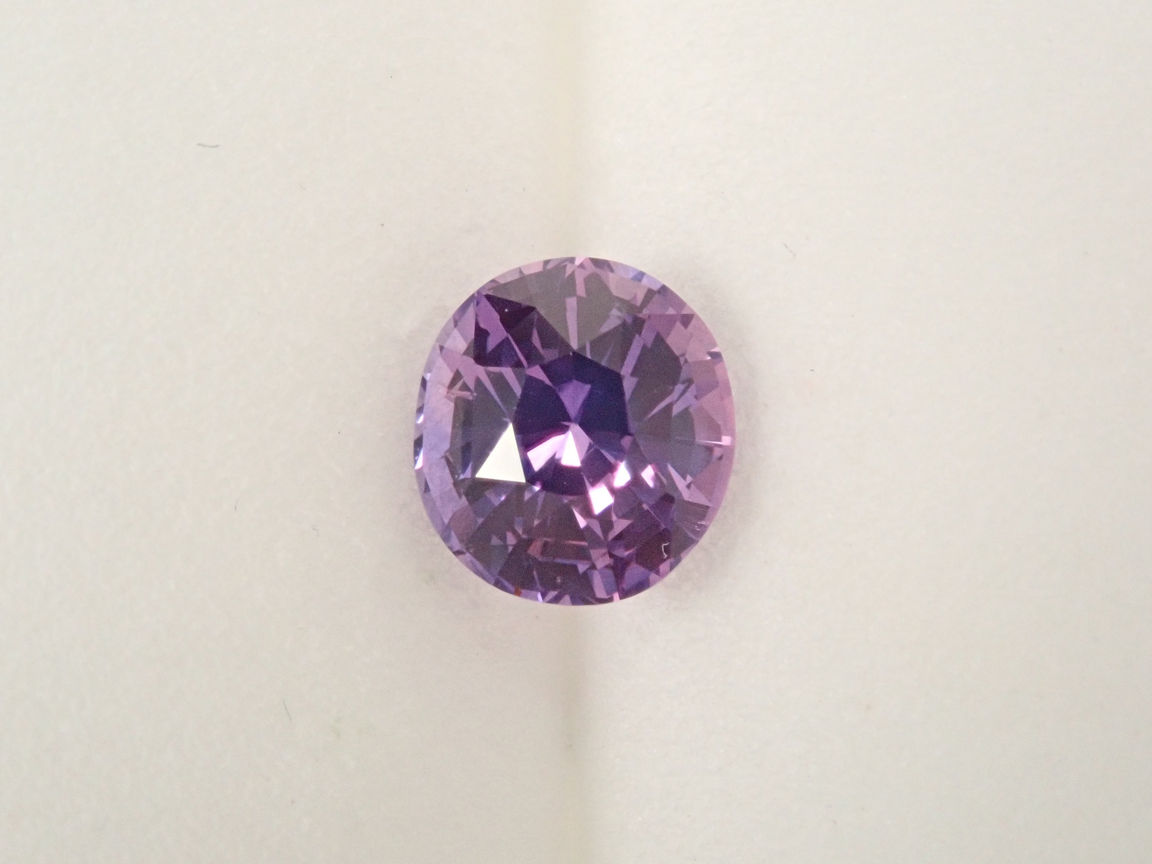 【抽選販売0117_09】マダガスカル産非加熱パープルサファイア 1.170ctルース GIT