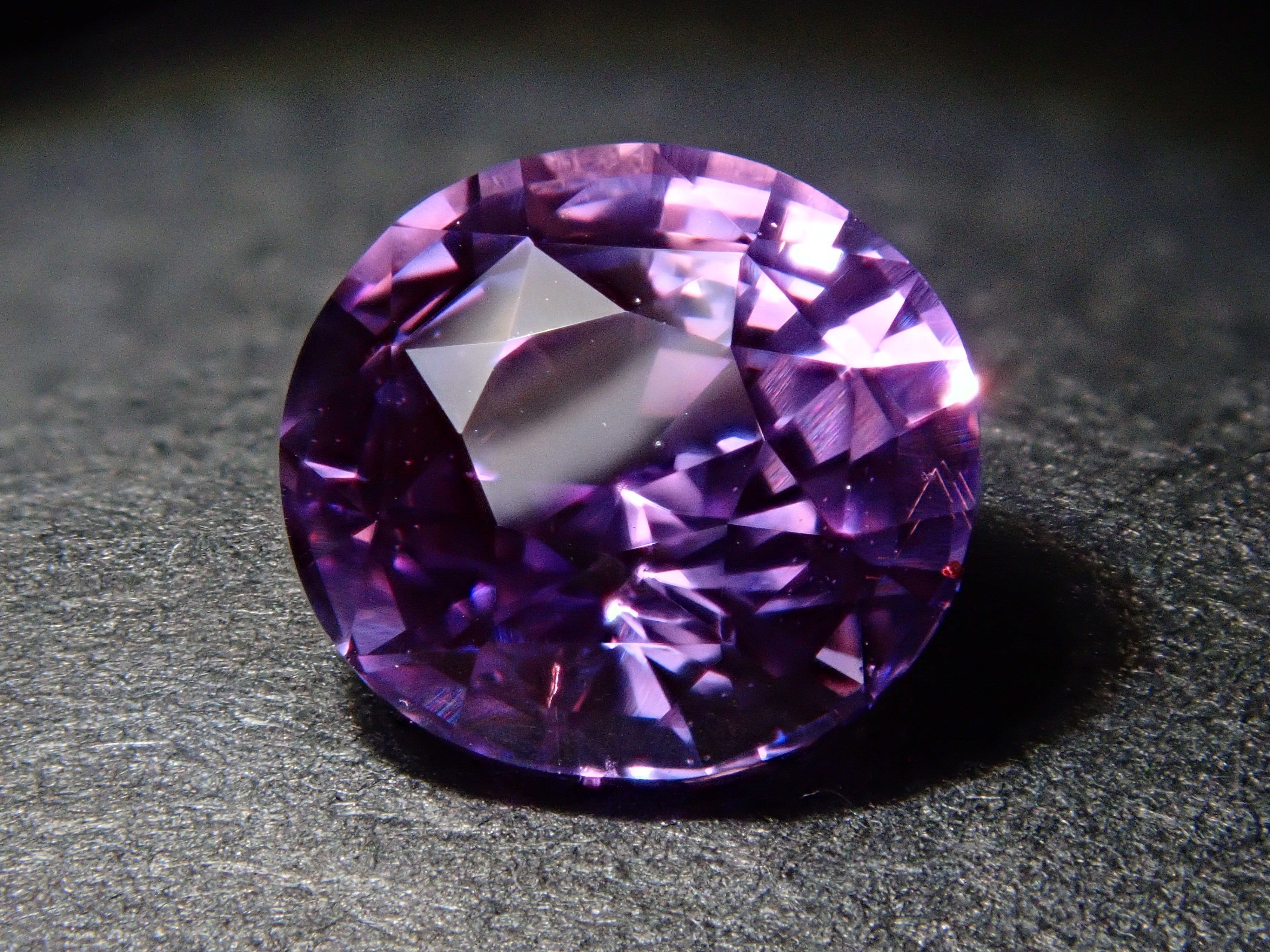 【抽選販売0117_09】マダガスカル産非加熱パープルサファイア 1.170ctルース GIT