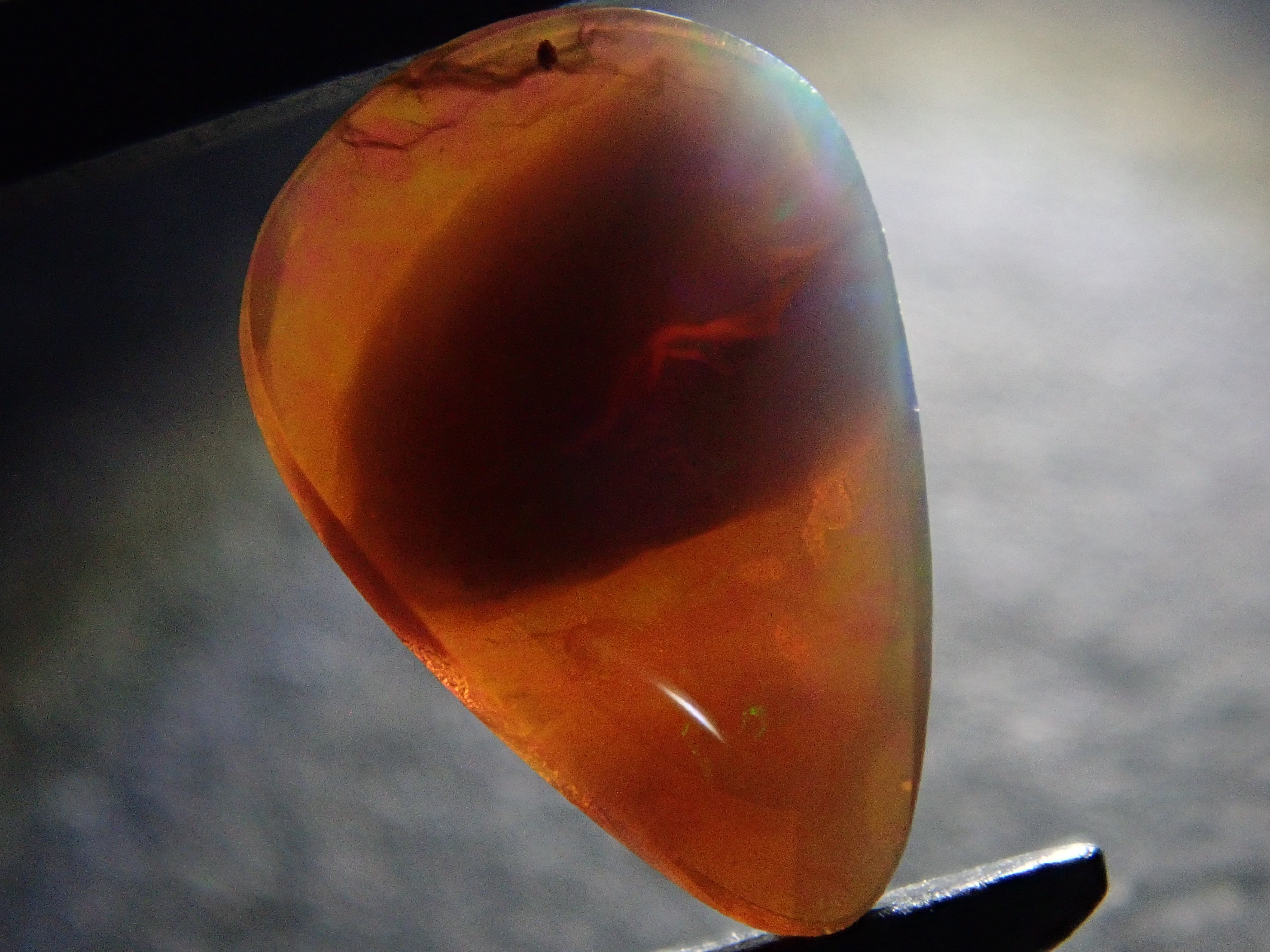 【1/17 22時販売】オーストラリア産ブラックオパール 0.435ctルース