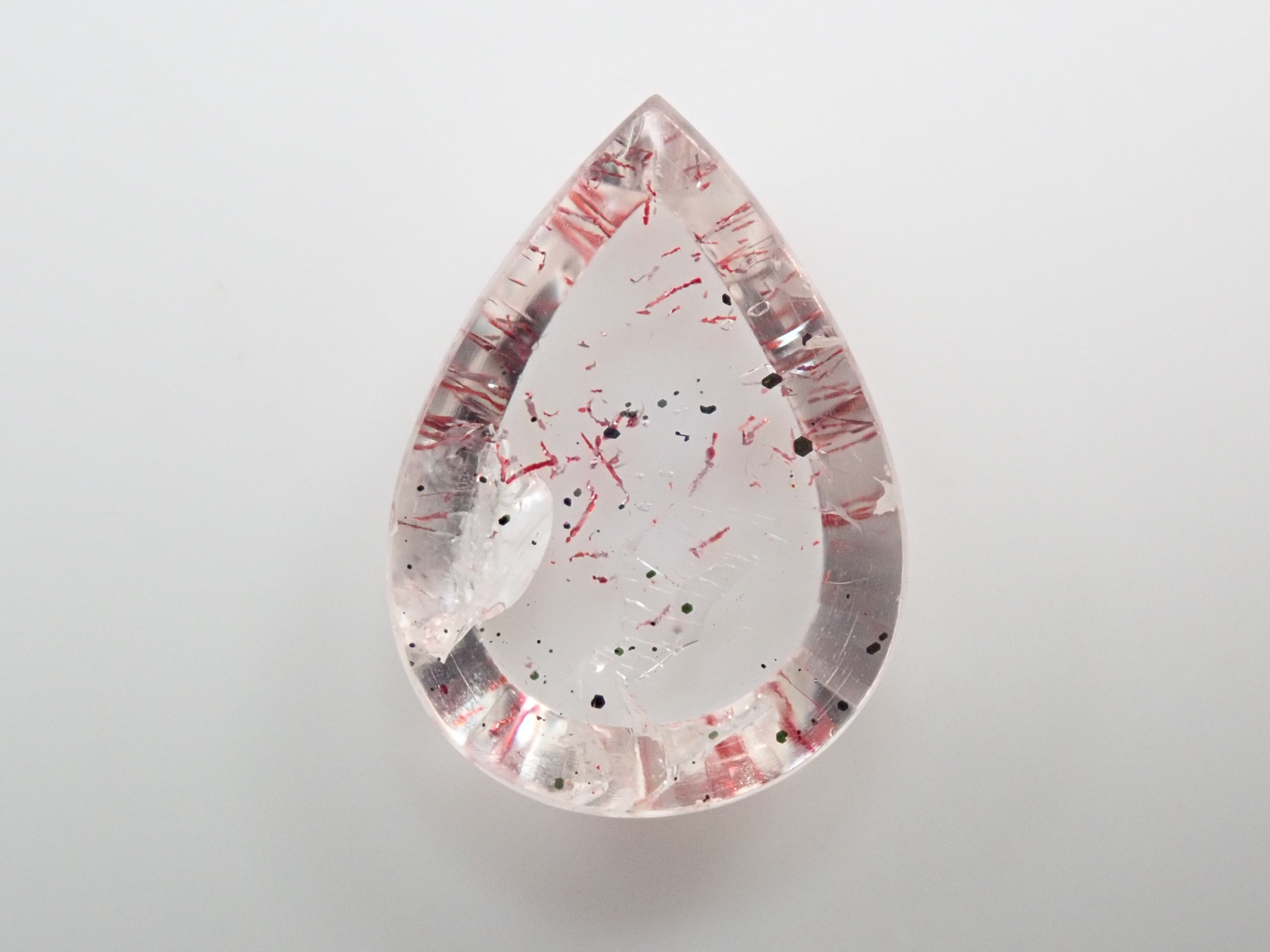 ブラジル エスピリトサント産 オリジナルピンクファイヤークォーツ原石