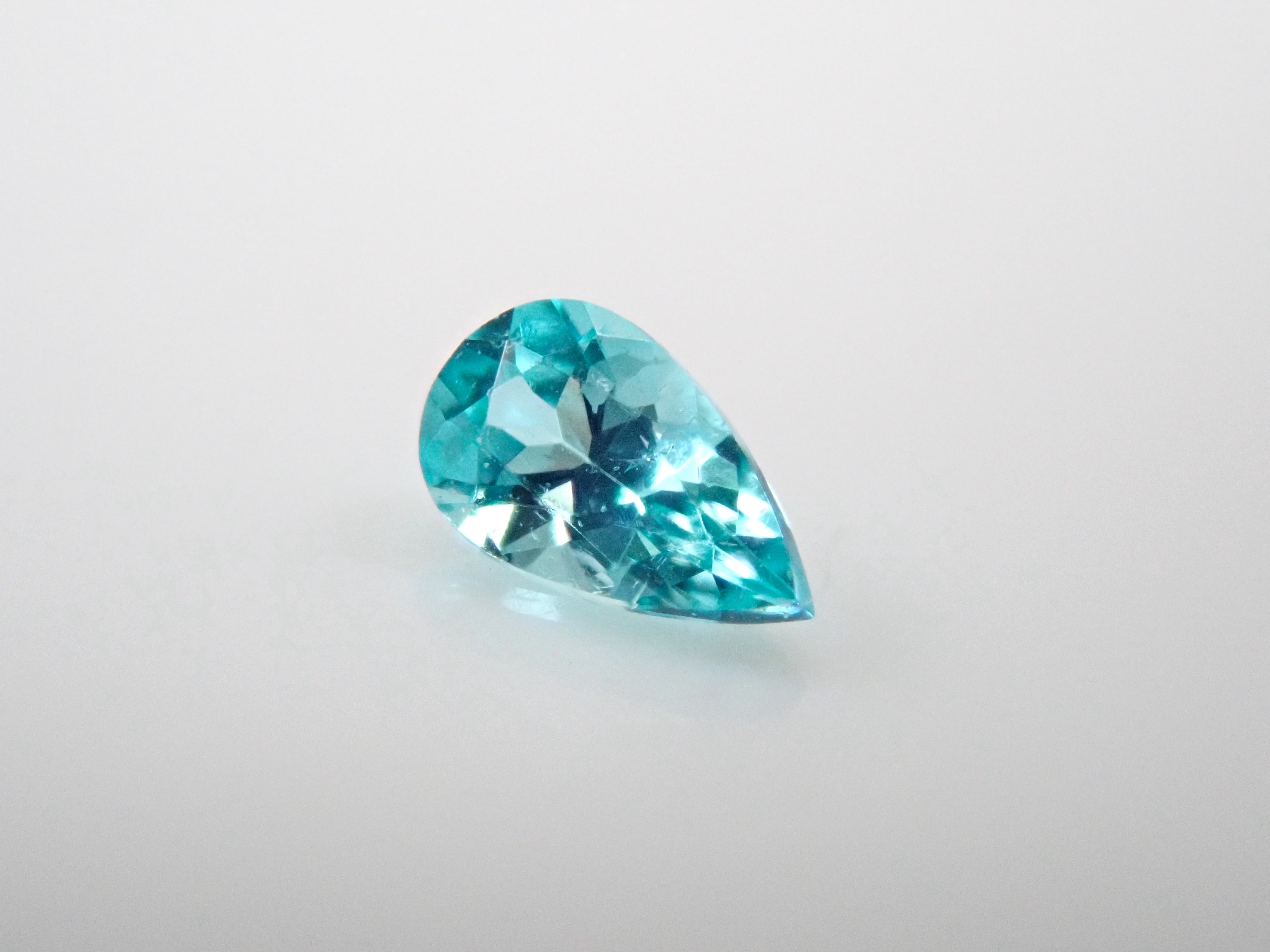 Paraiba tourmaline from Brazil 0.039ct loose (CuO:1.9%, MnO:1.4%)