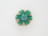 Colombian trapiche emerald (reverse trapiche) 0.150ct rough stone
