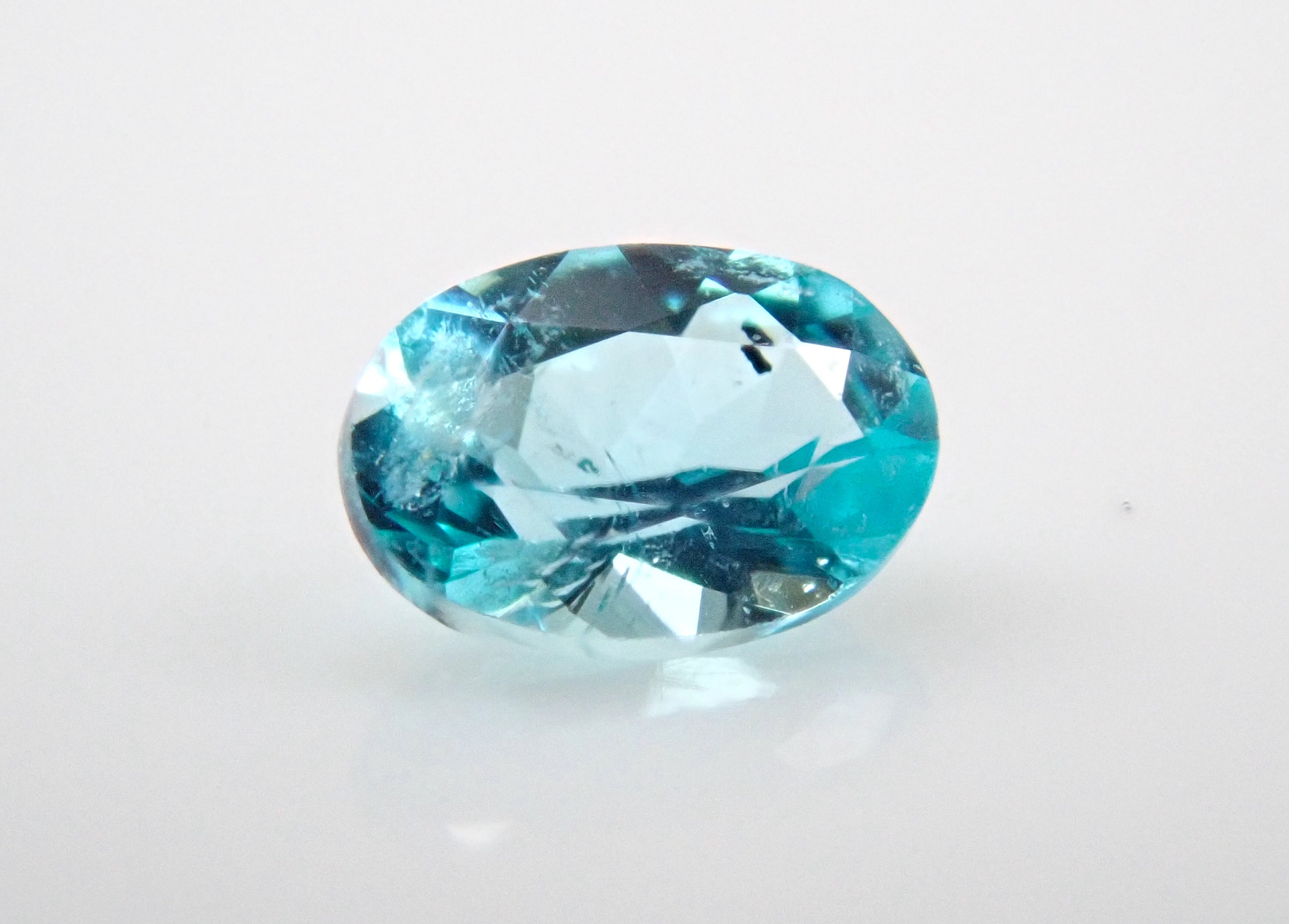 Paraiba tourmaline from Brazil 0.036ct loose (CuO:1.4%, MnO:1.1%)