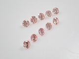 ラボグロウンピンクダイヤモンド（2mm,合成ピンクダイヤモンド,Fancy Light Pink程度）1石ルース 《複数購入割引有》