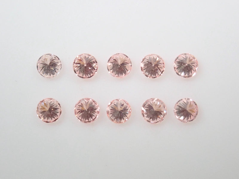 實驗室培育粉紅鑽（2mm，合成粉紅鑽，約彩淡粉紅色）1 顆裸鑽（多買優惠）
