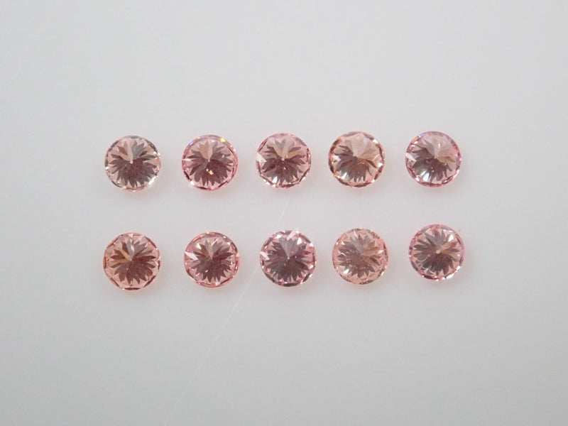 實驗室培育粉紅鑽（2 毫米，合成粉鑽，約濃彩粉紅）1 顆裸鑽（可多買折扣）