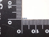 合成モアッサナイト 1石ルース（ブルーモアッサナイト, 1.2mm）《複数購入割引有》