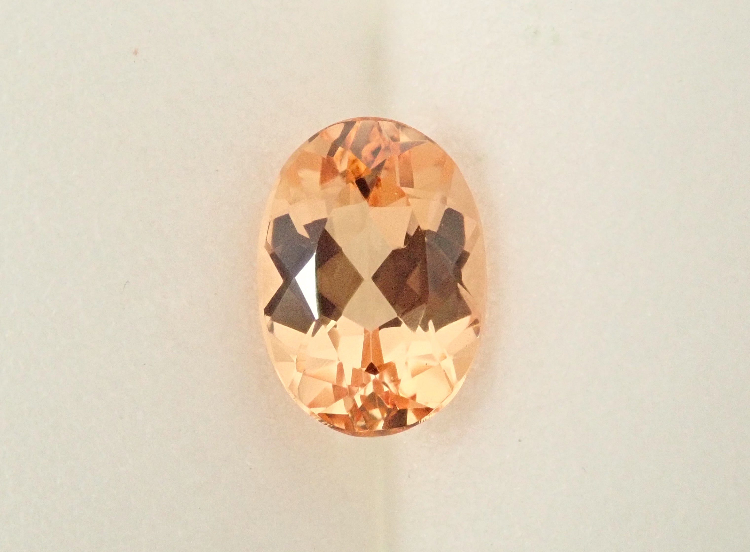 【1/25 22時販売】ブラジル産インペリアルトパーズ 0.939ctルース 鑑別書