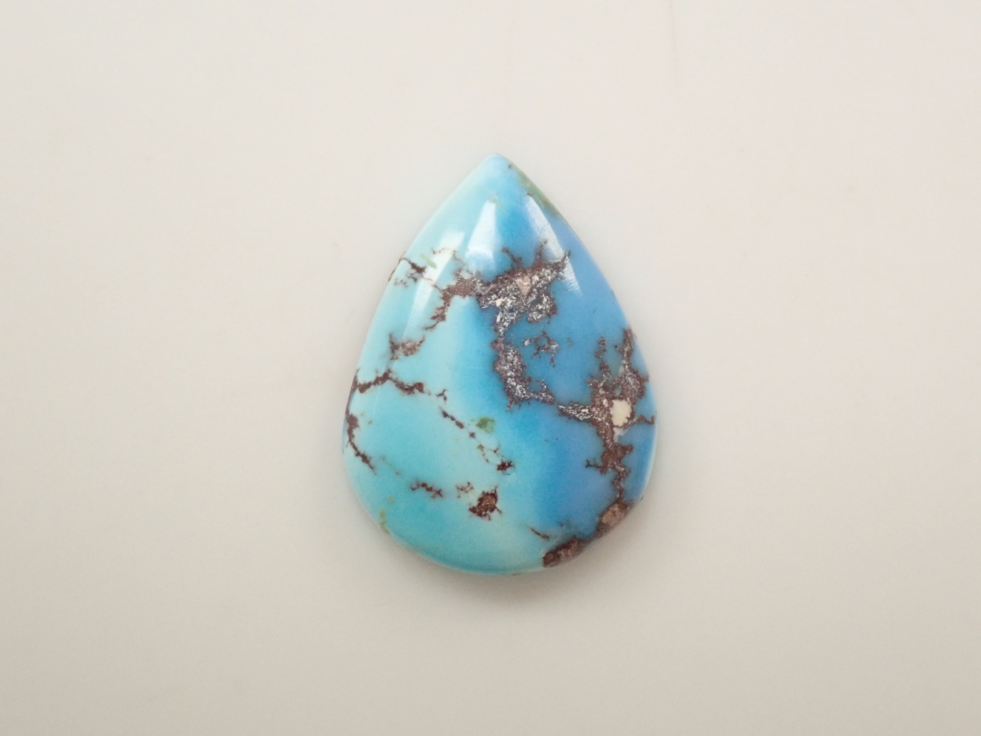 [On Sale at 10 PM on January 28th] 2.882ct Golden Hill Turquoise from Kazakhstan