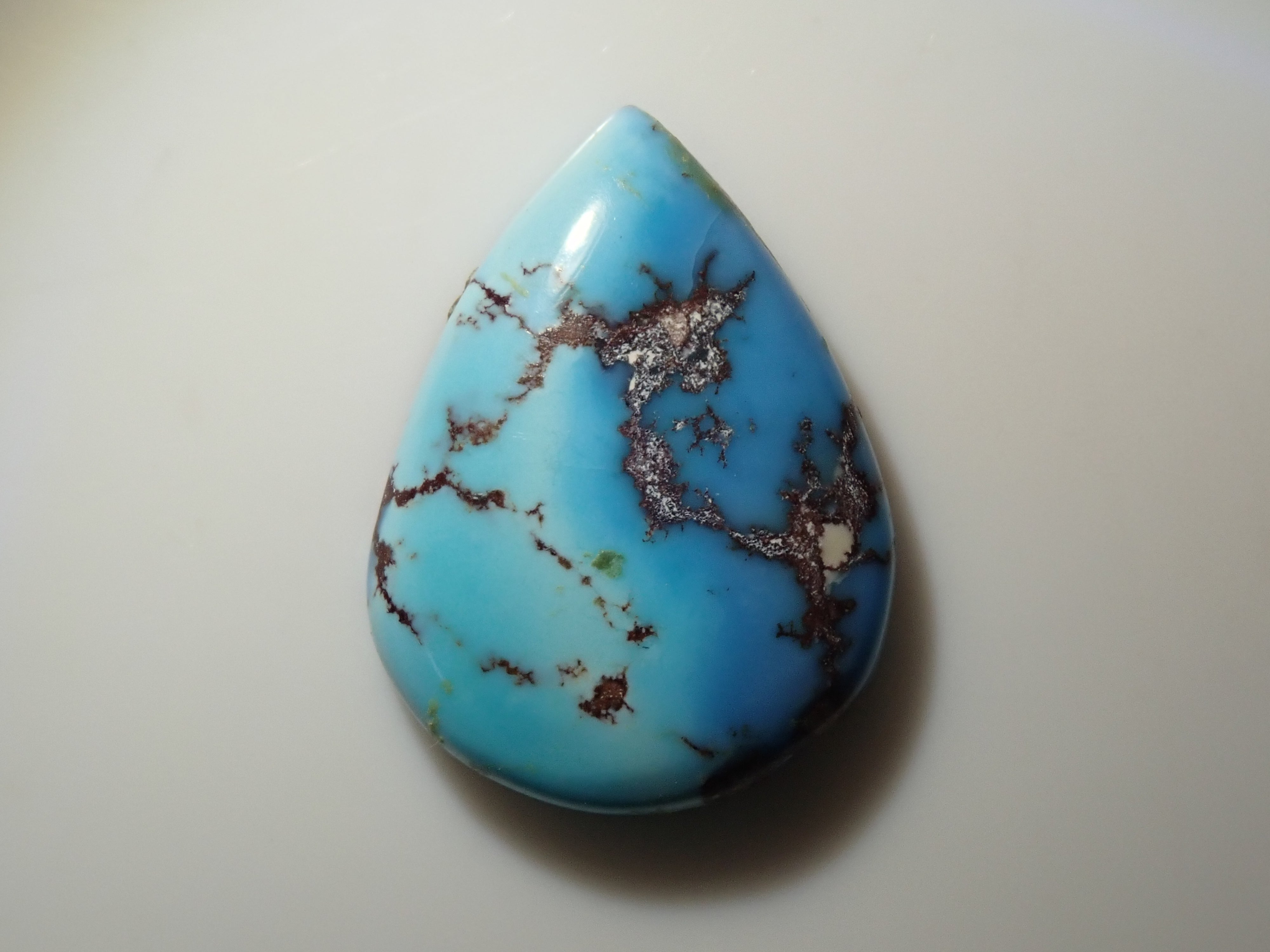 [On Sale at 10 PM on January 28th] 2.882ct Golden Hill Turquoise from Kazakhstan