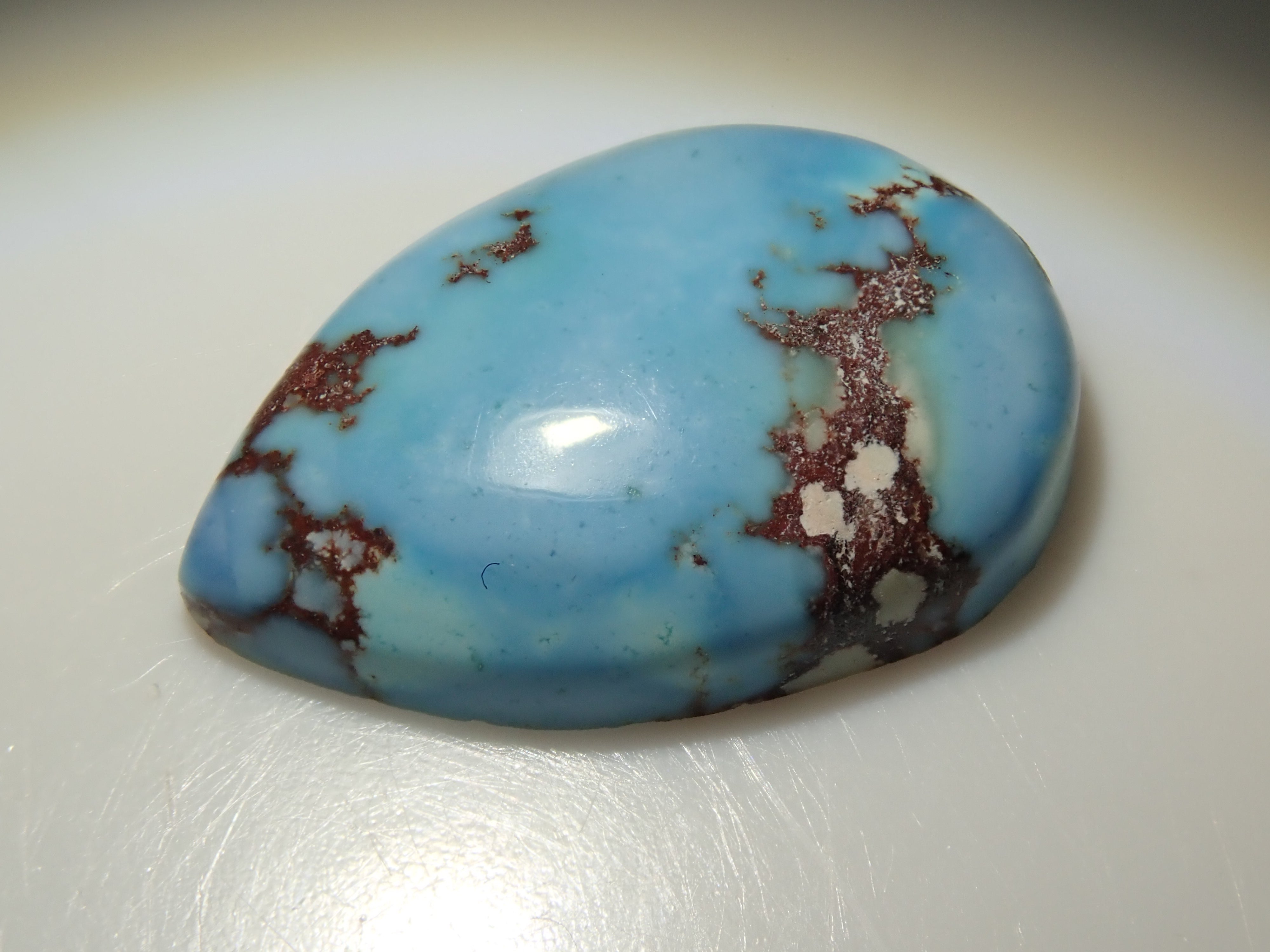 [12561831] 哈薩克產金山綠松石，2.524克拉散裝