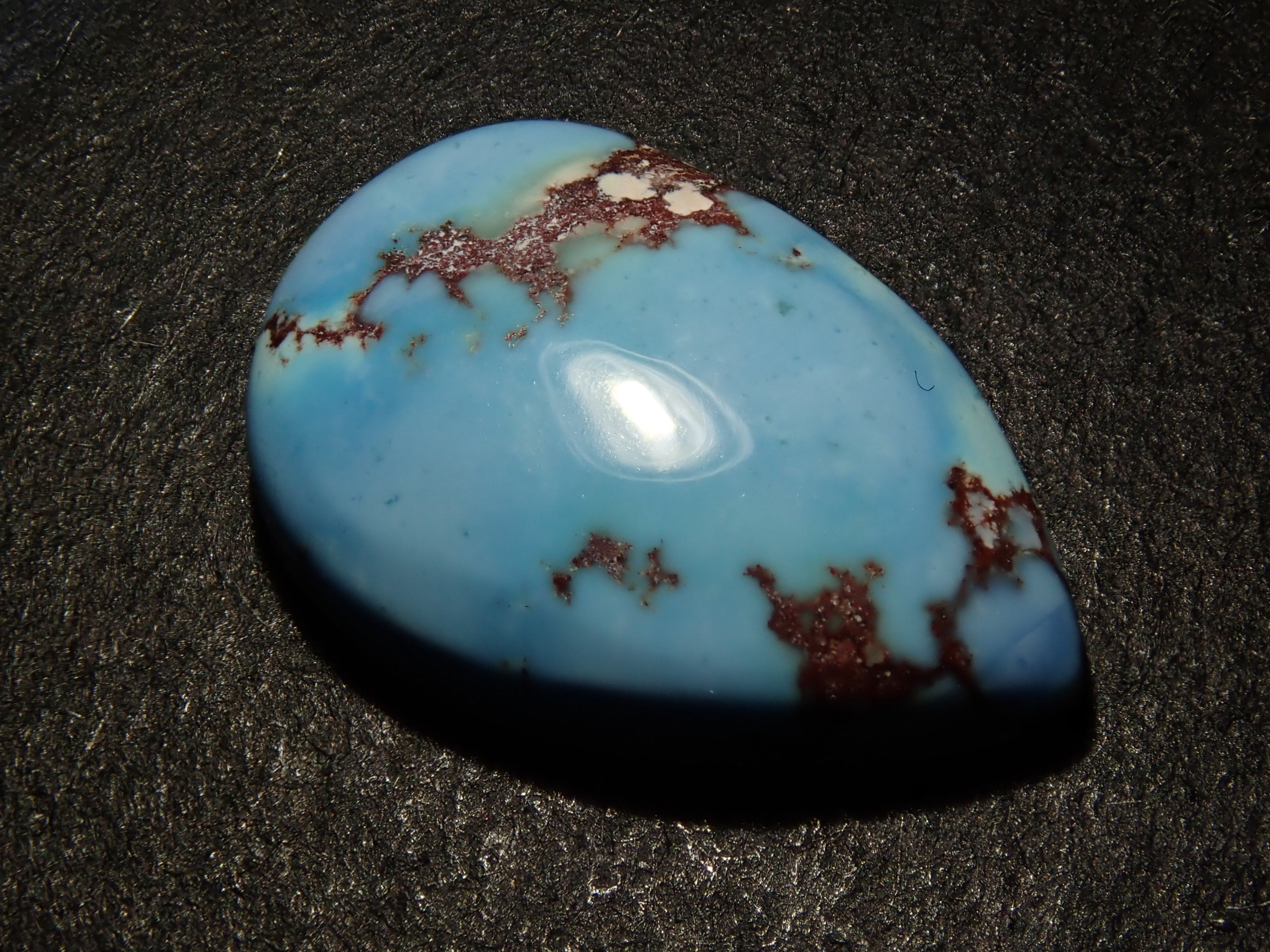 [12561831] 哈薩克產金山綠松石，2.524克拉散裝