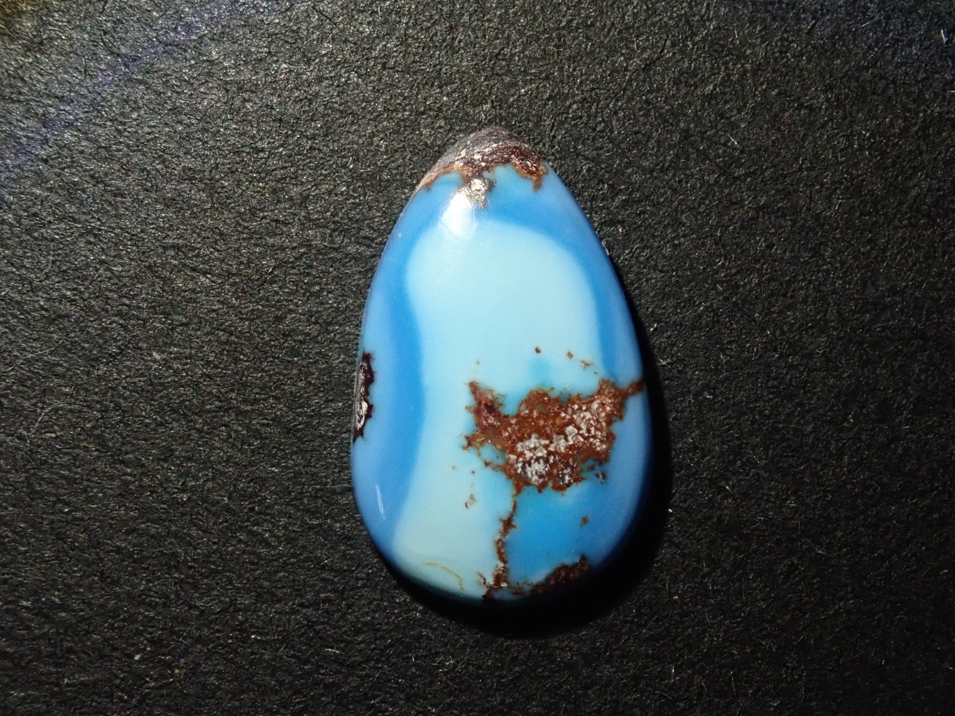 12561832掲載】カザフスタン産ゴールデンヒルターコイズ 2.314ct
