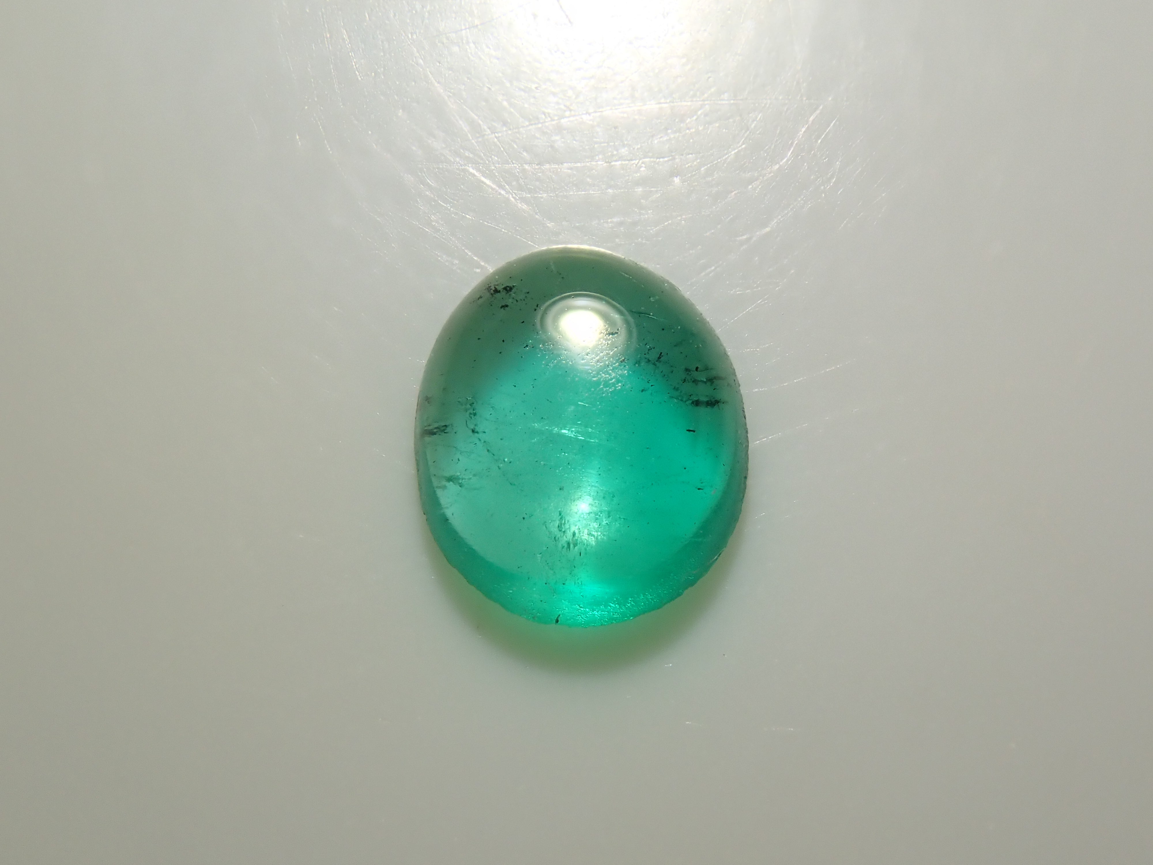 [On Sale at 10 PM on January 28th] Colombian Emerald Cat's Eye 0.238ct Loose