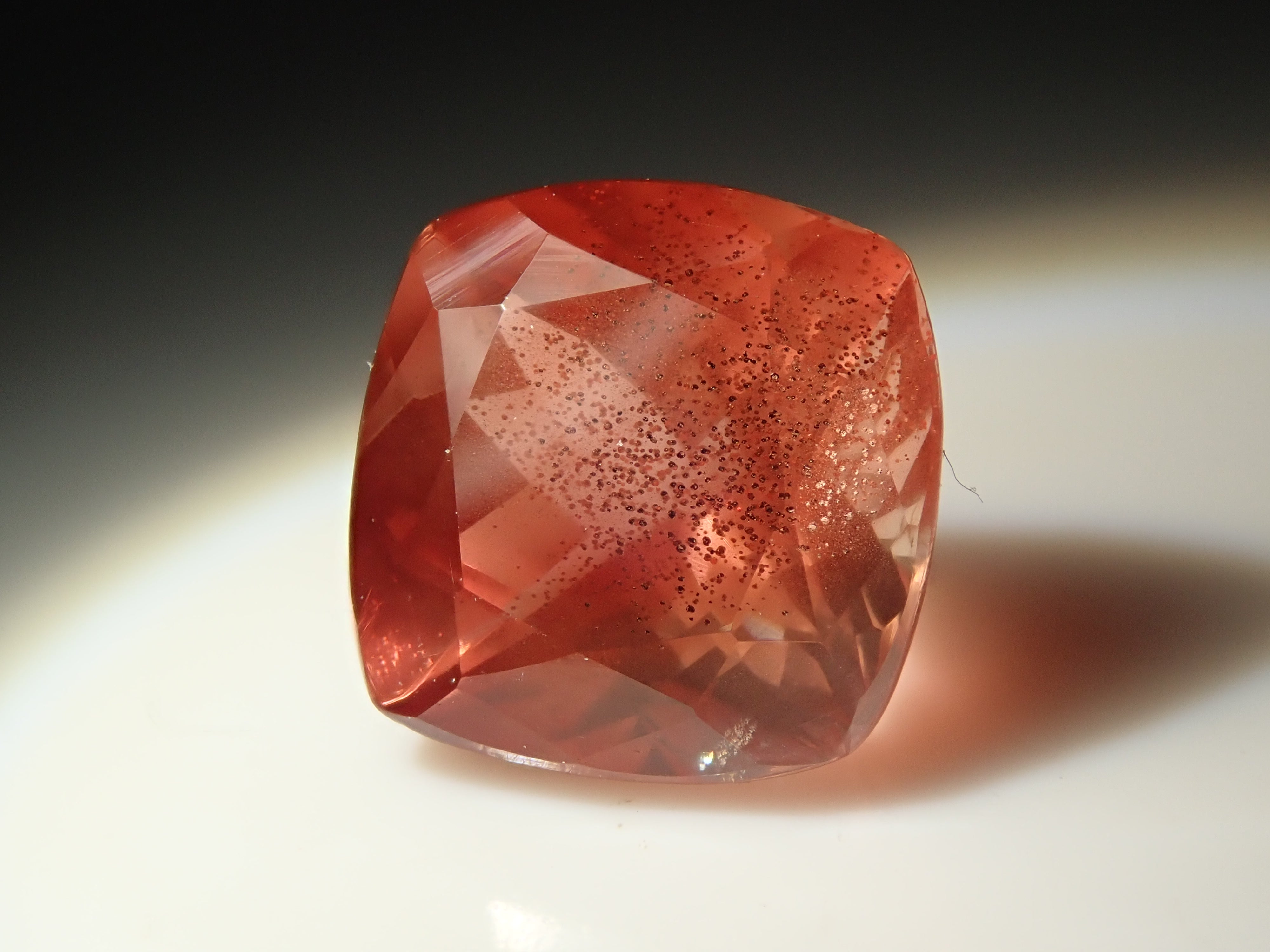 【1/31 22時販売】アメリカ産オレゴンサンストーン 1.640ctルース