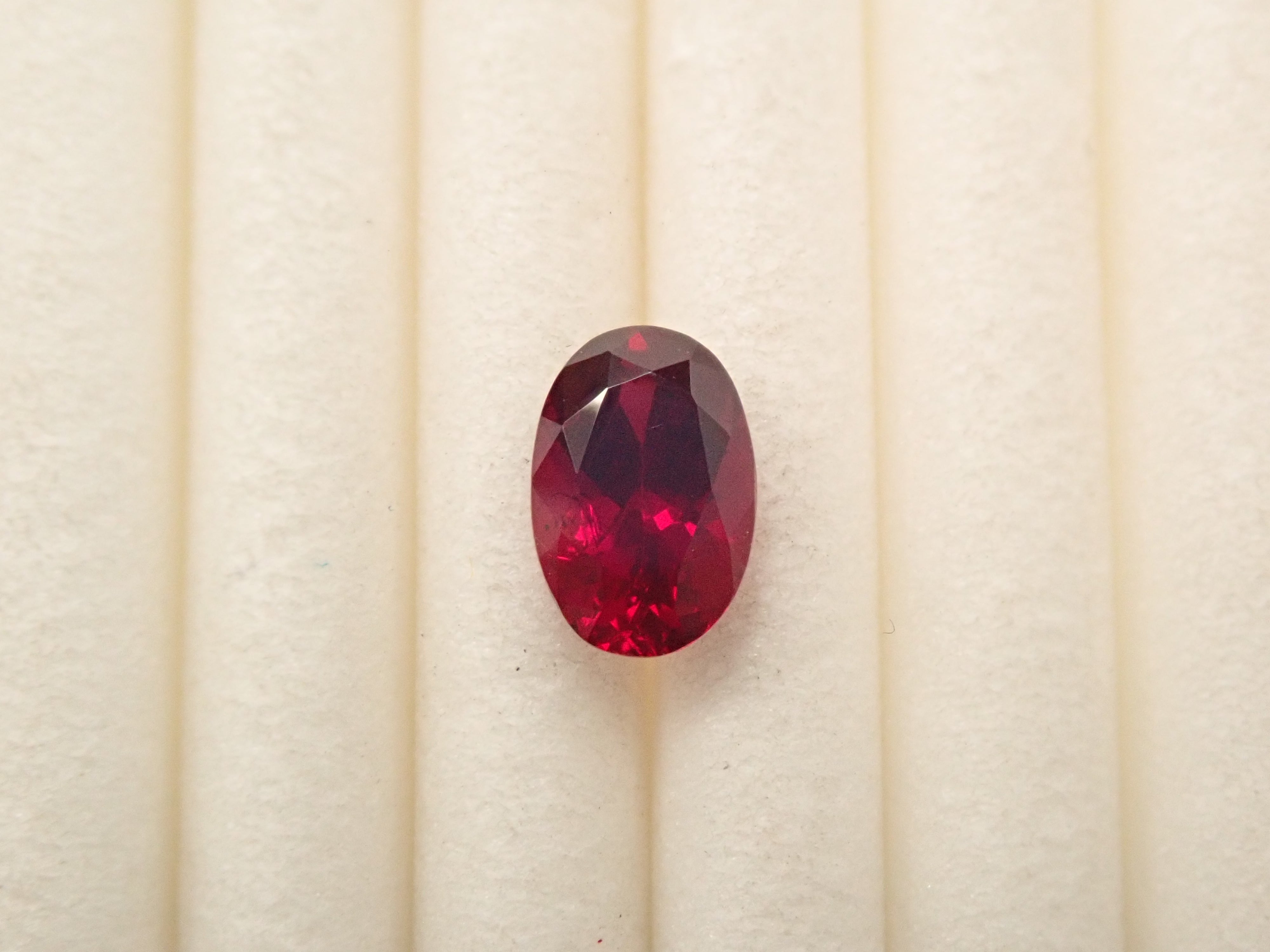 Anthill garnet from the USA (with forsterite) 0.578ct loose