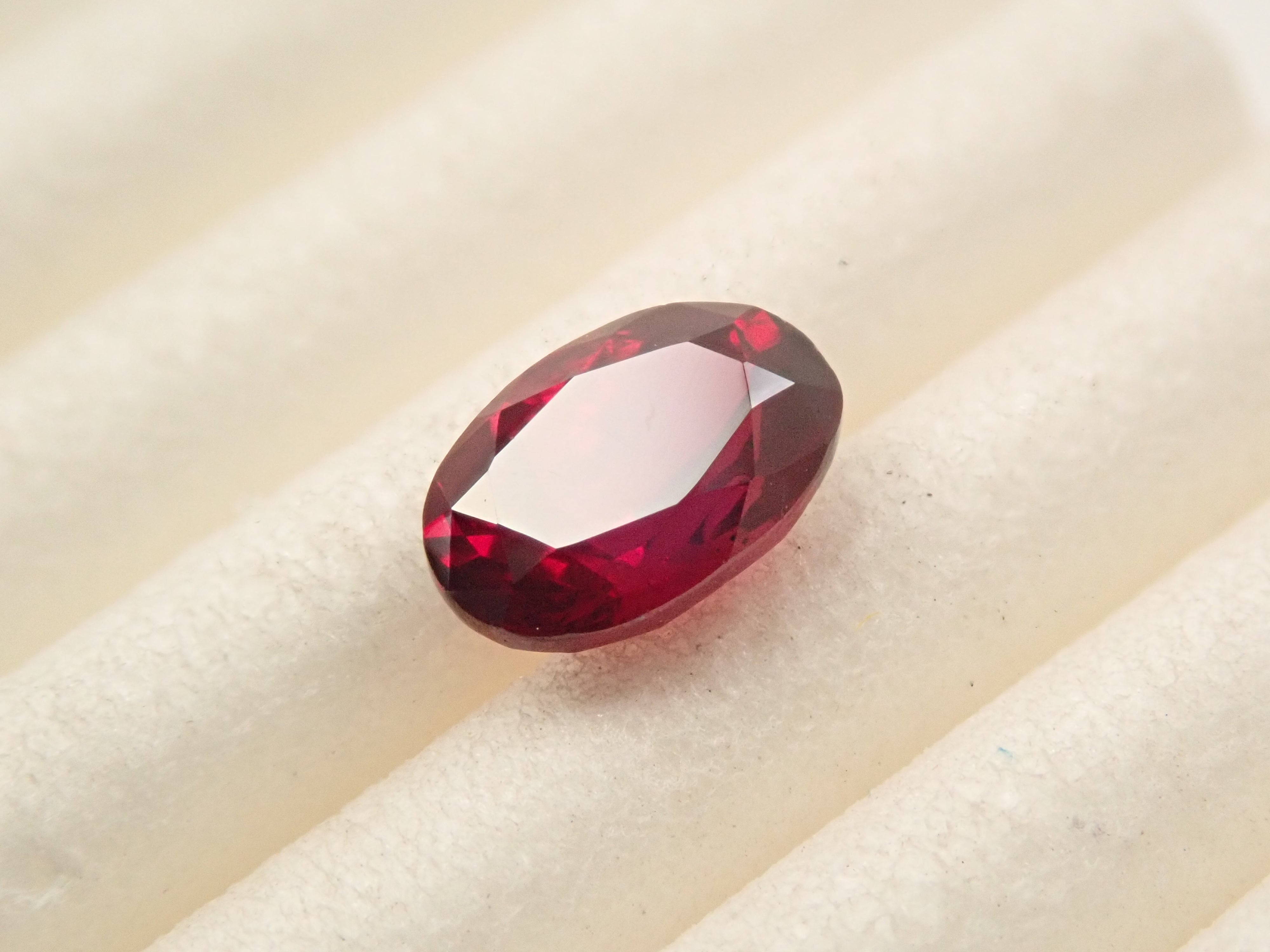 Anthill garnet from the USA (with forsterite) 0.578ct loose