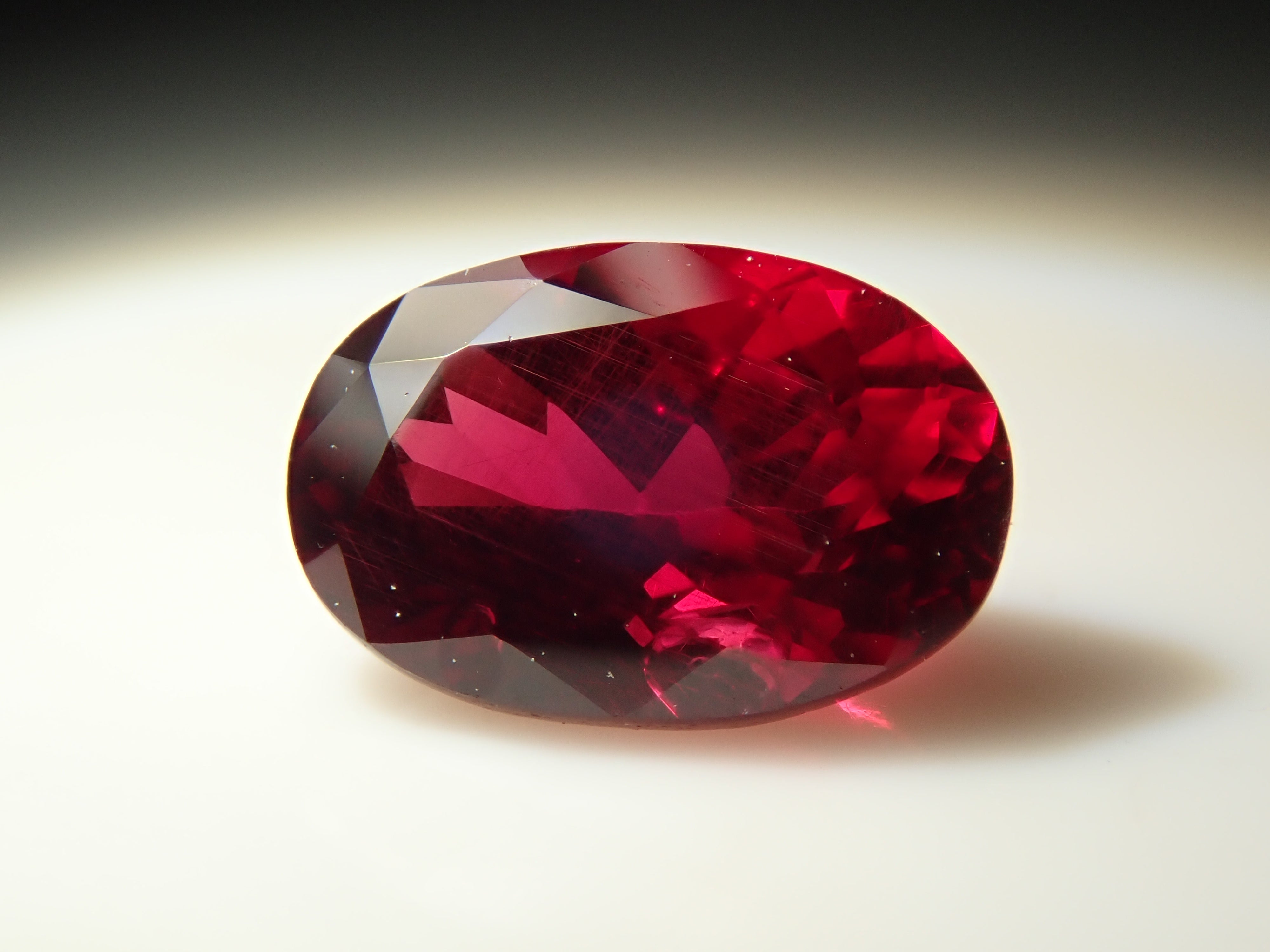 Anthill garnet from the USA (with forsterite) 0.578ct loose