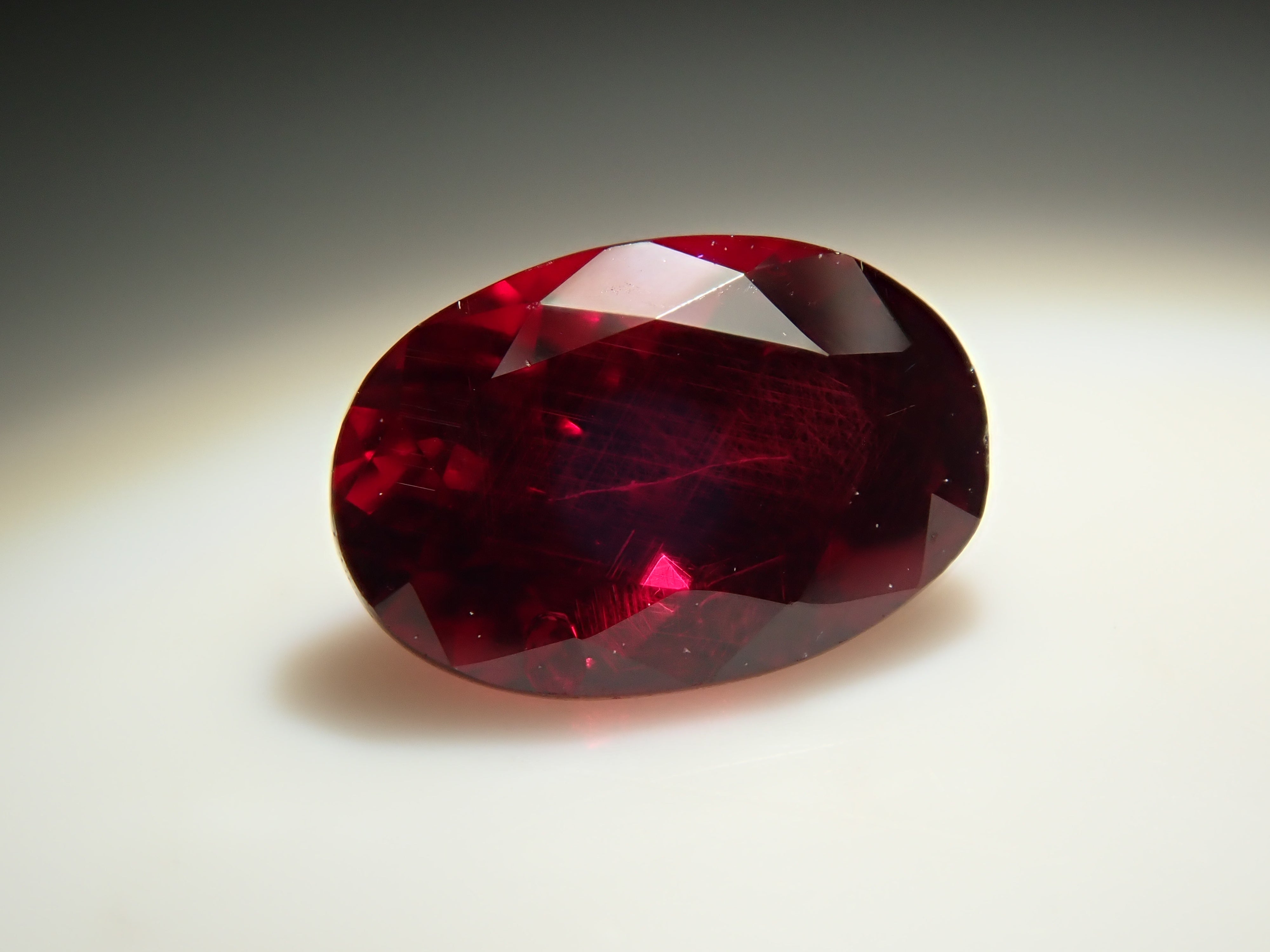 Anthill garnet from the USA (with forsterite) 0.578ct loose