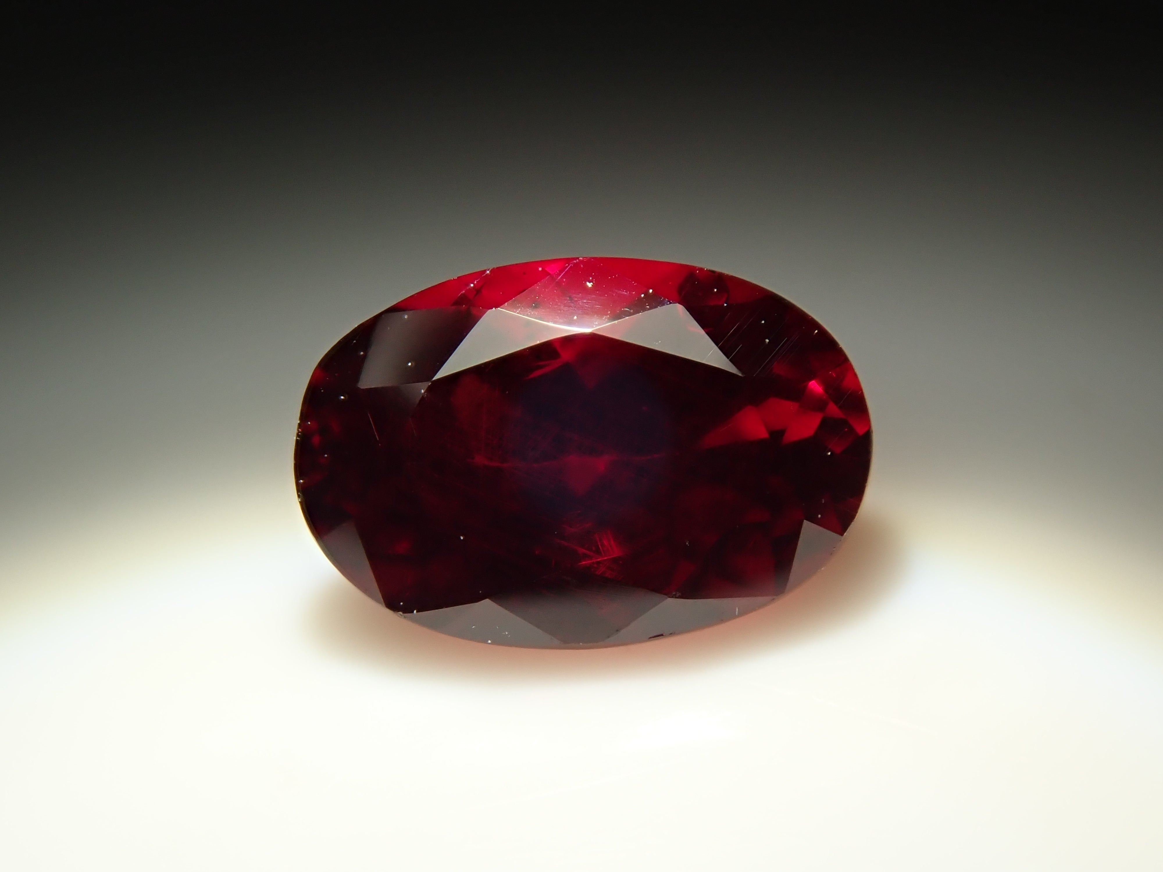 Anthill garnet from the USA (with forsterite) 0.578ct loose