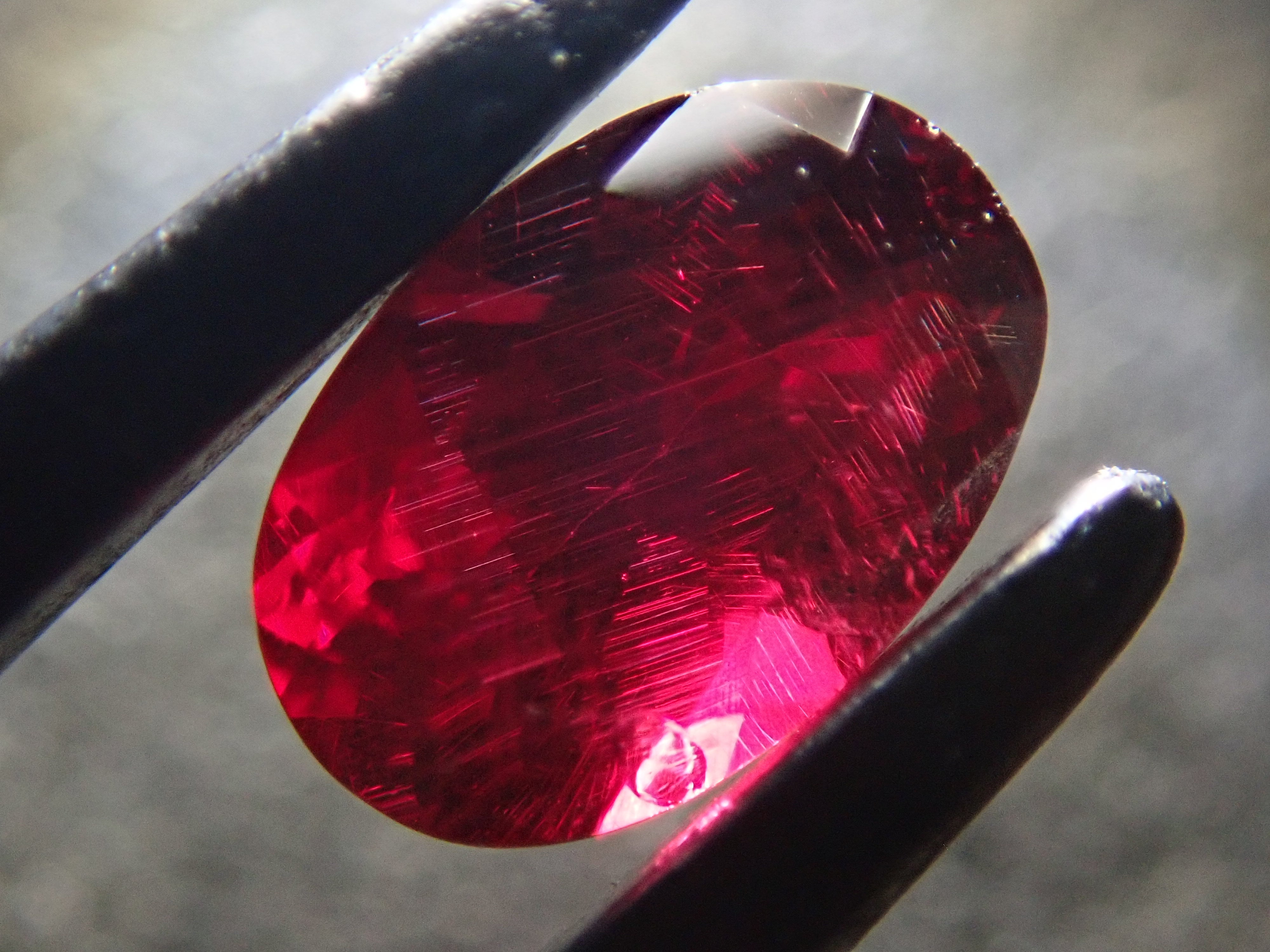 Anthill garnet from the USA (with forsterite) 0.578ct loose