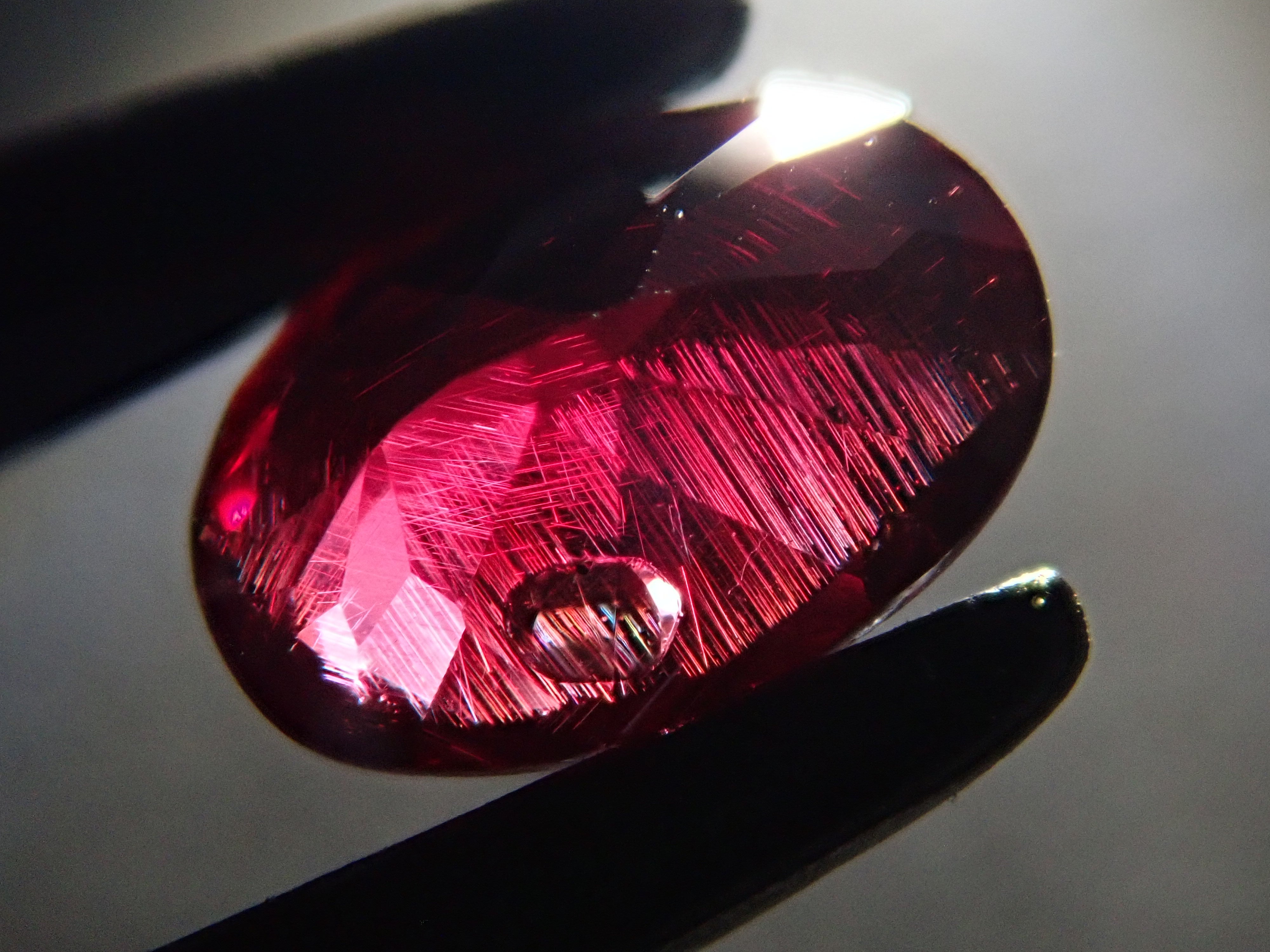 Anthill garnet from the USA (with forsterite) 0.578ct loose