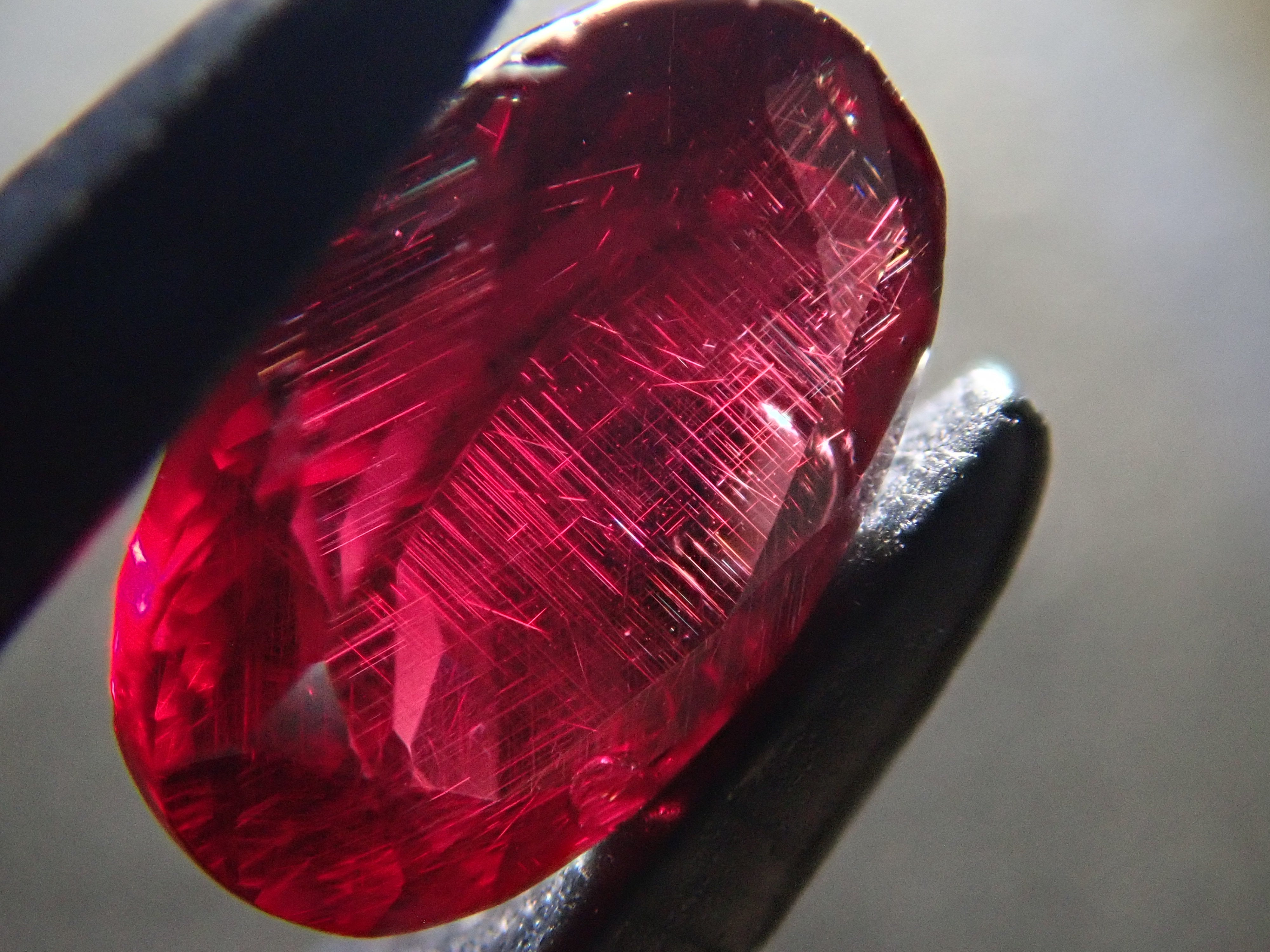 Anthill garnet from the USA (with forsterite) 0.578ct loose