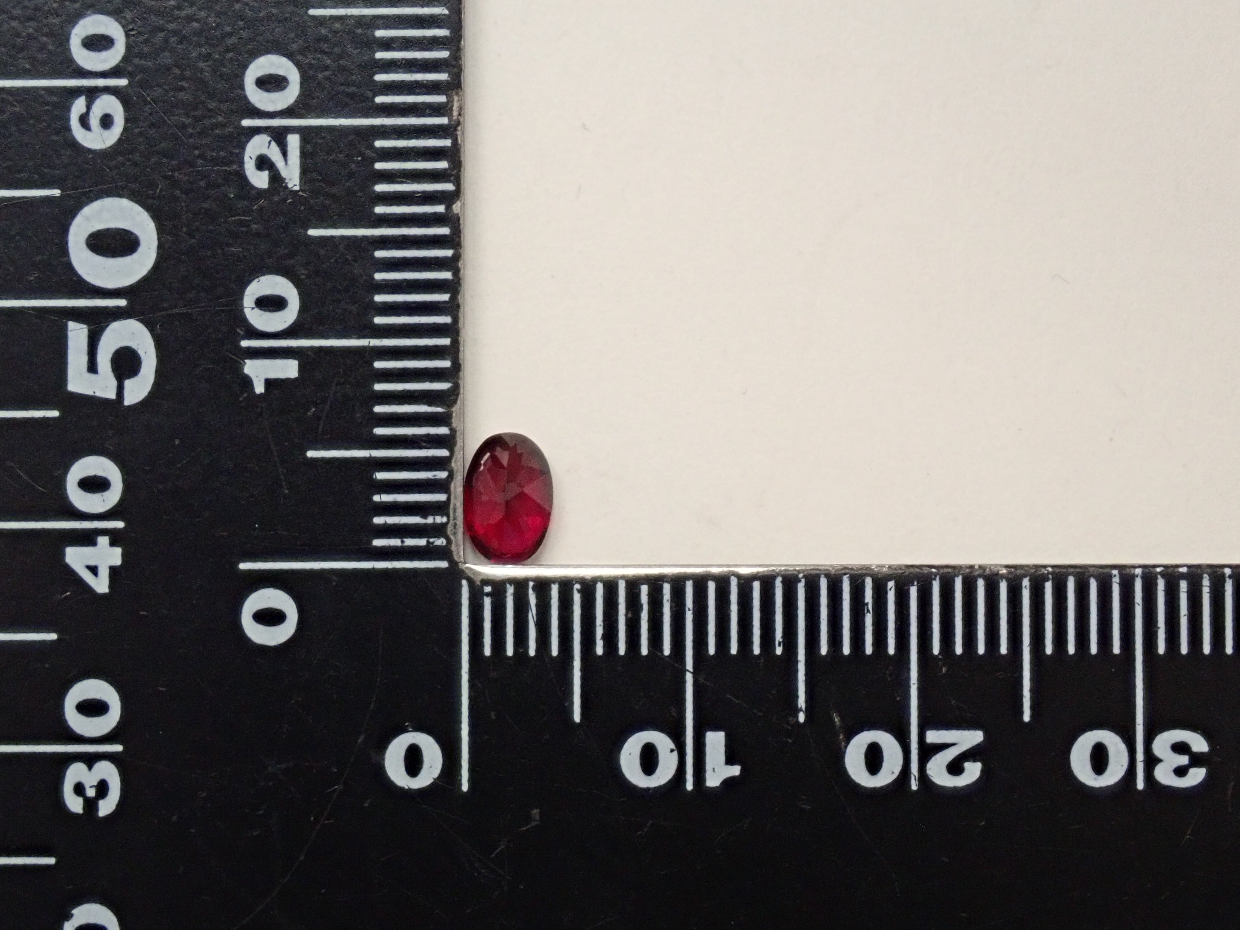 Anthill garnet from the USA (with forsterite) 0.578ct loose