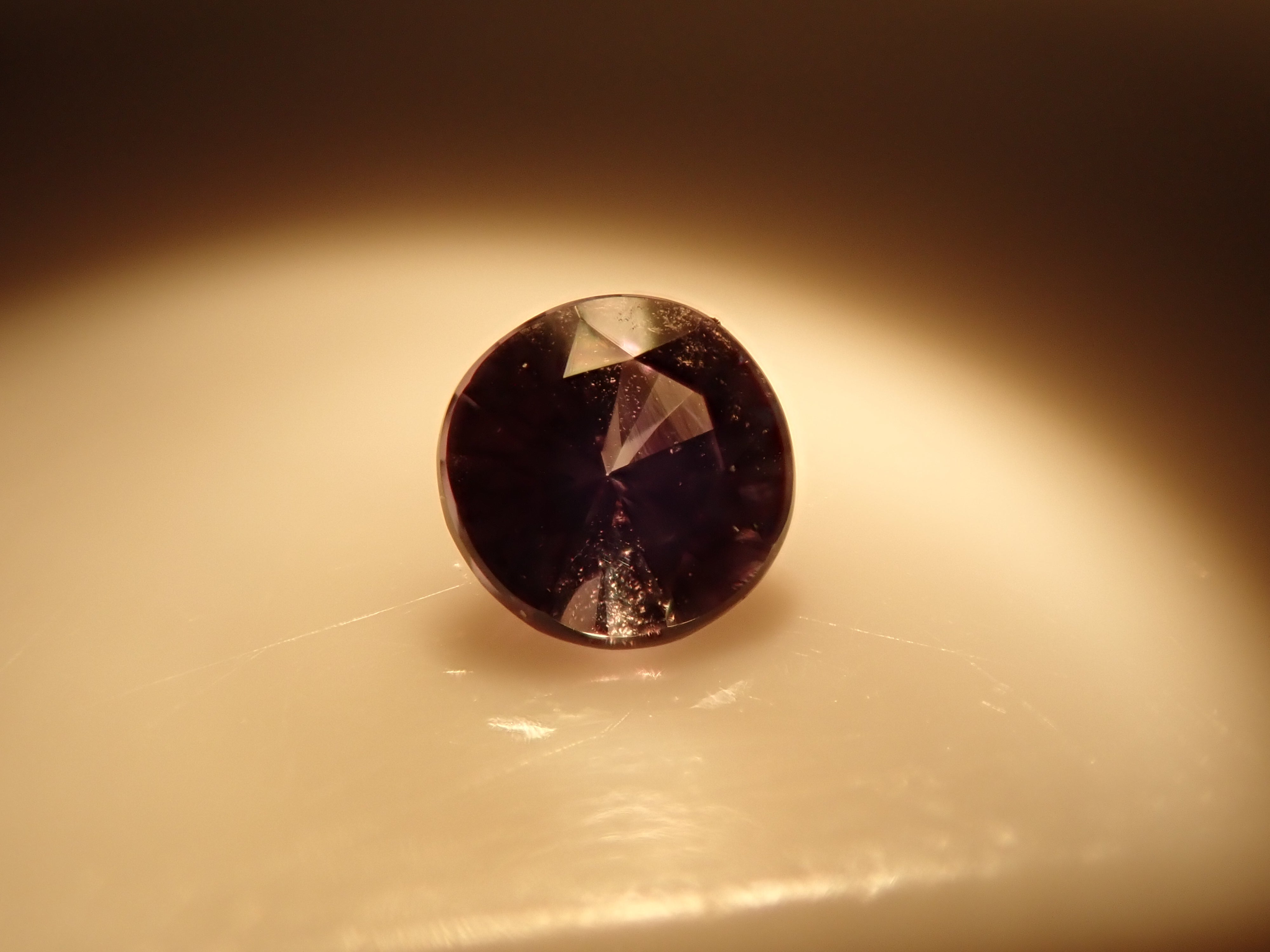 【2/1 22時販売】ロシア産アレキサンドライト 2.4mm/0.061ctルース