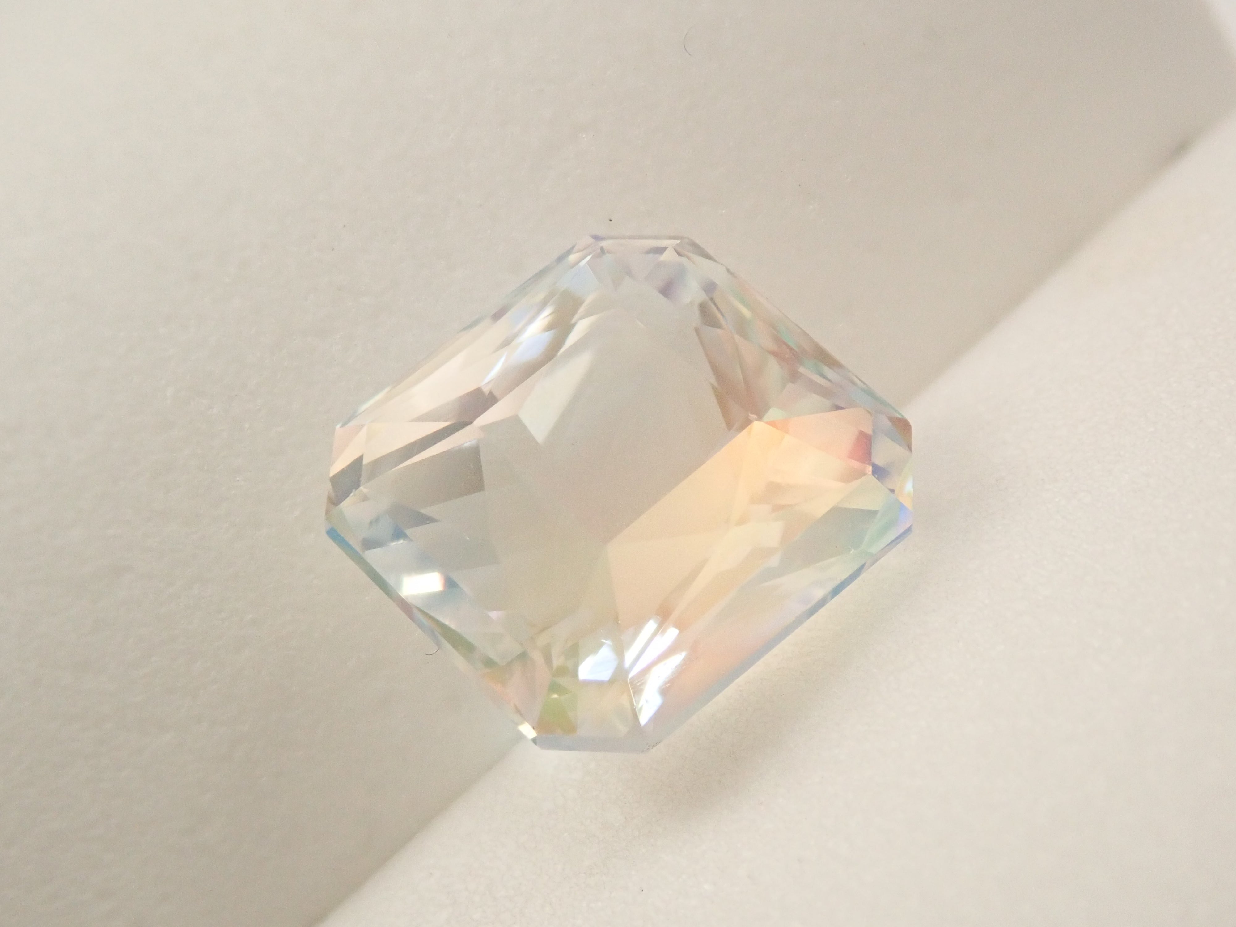 Madagascar Andesine Labradorite (commonly known as Rainbow Moonstone) 4.894ct Loose Stone