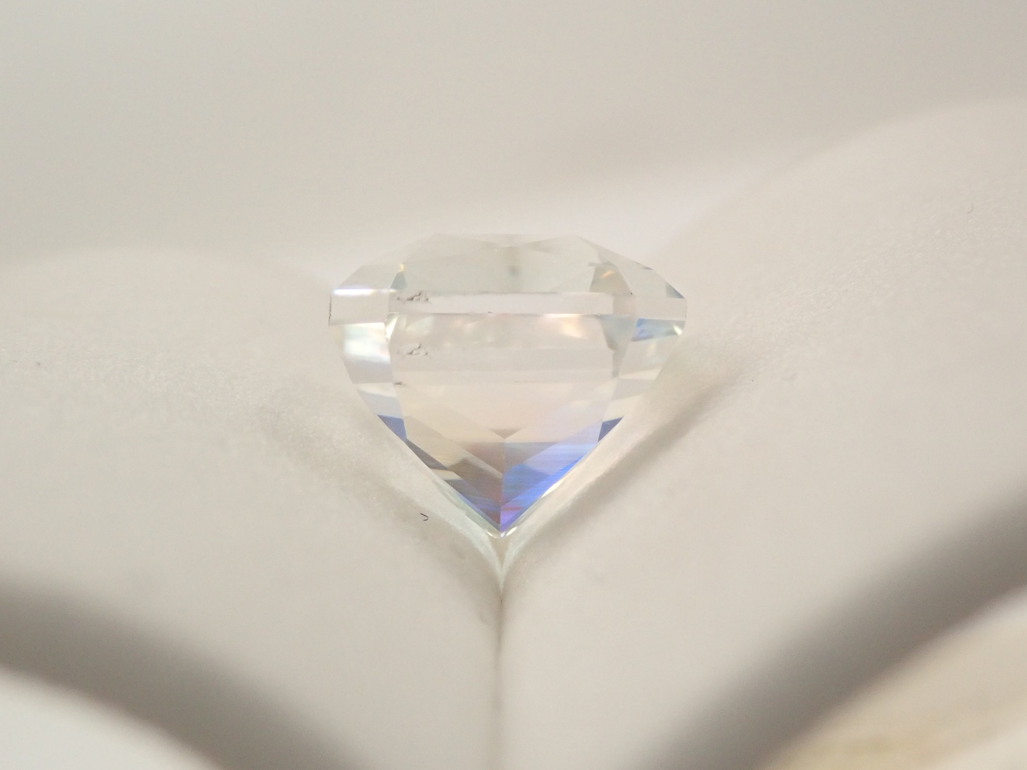 Madagascar Andesine Labradorite (commonly known as Rainbow Moonstone) 4.894ct Loose Stone