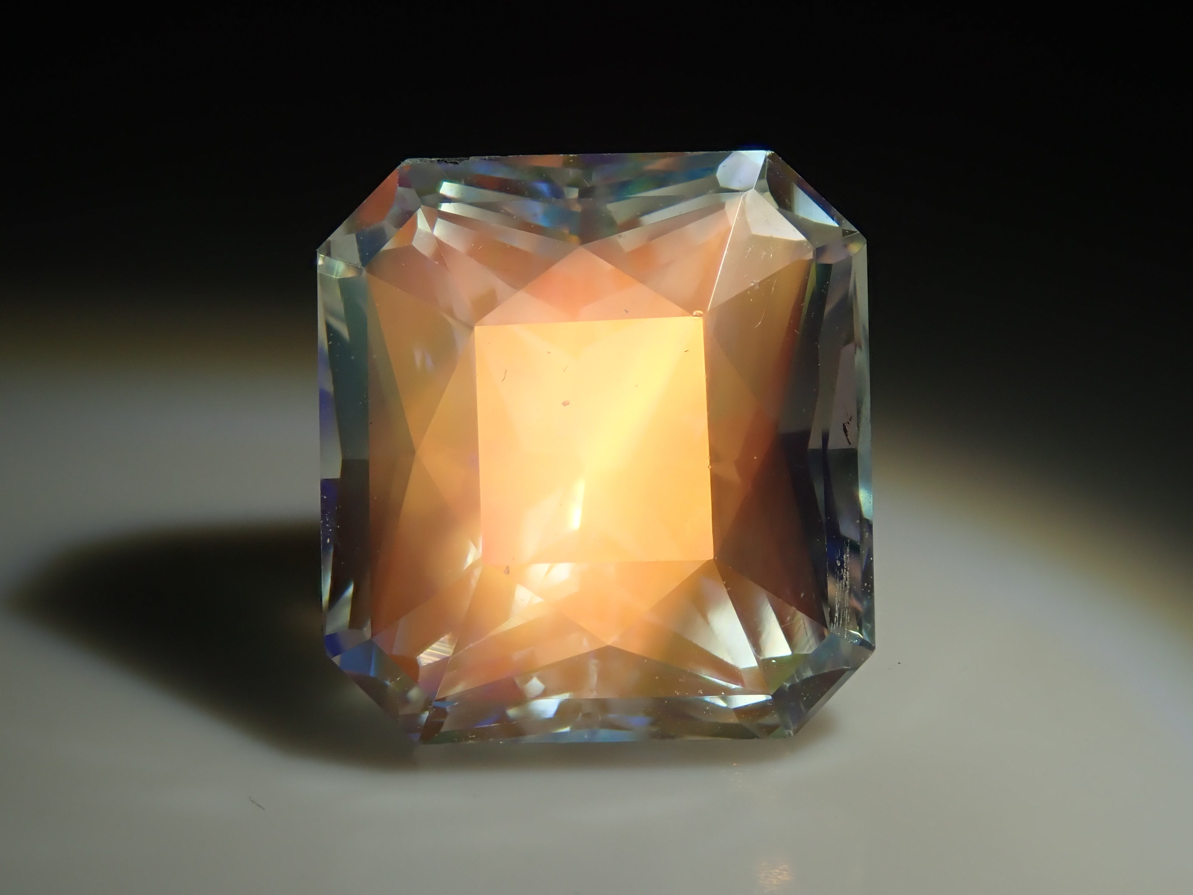 Madagascar Andesine Labradorite (commonly known as Rainbow Moonstone) 4.894ct Loose Stone