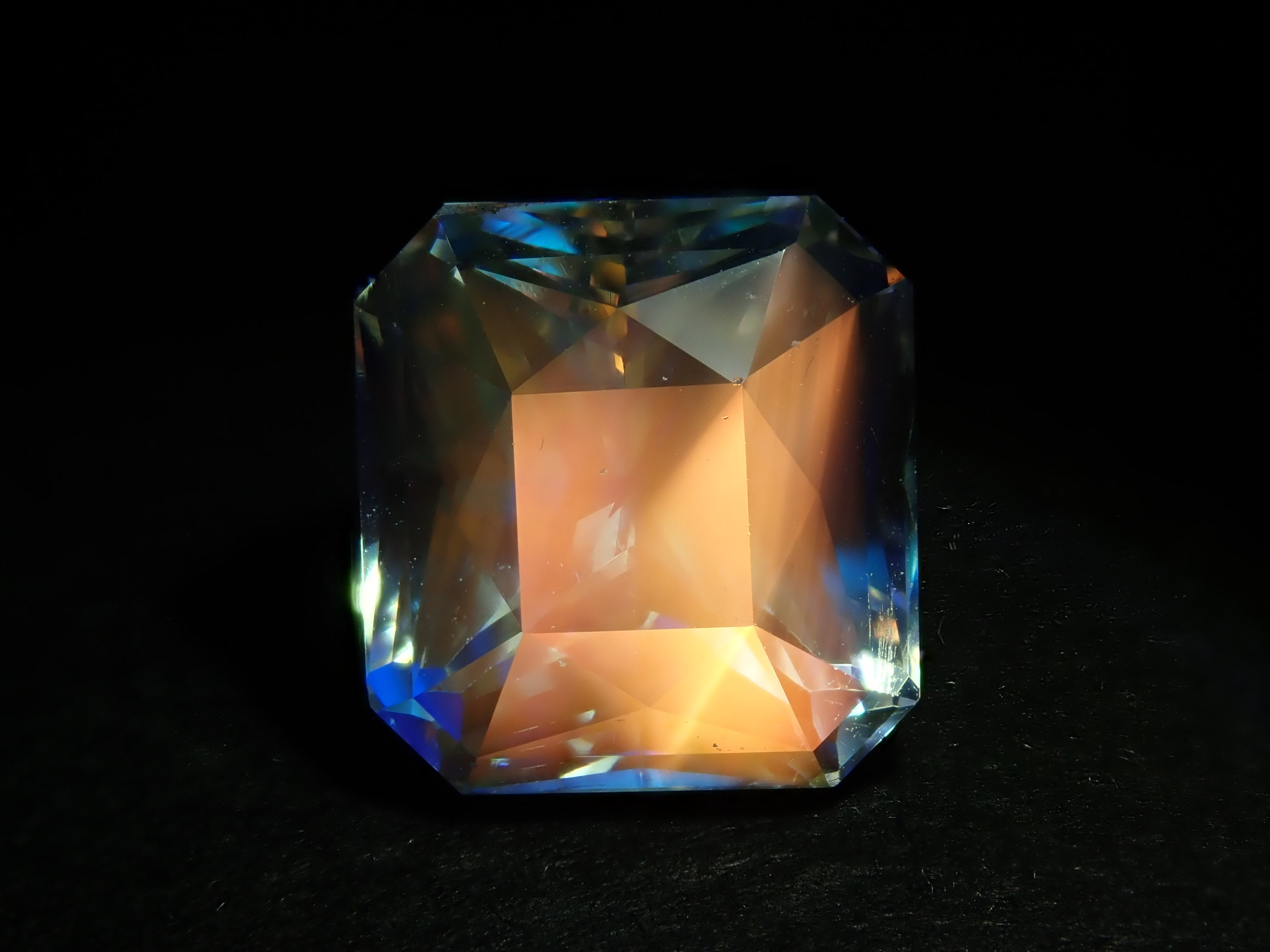 Madagascar Andesine Labradorite (commonly known as Rainbow Moonstone) 4.894ct Loose Stone