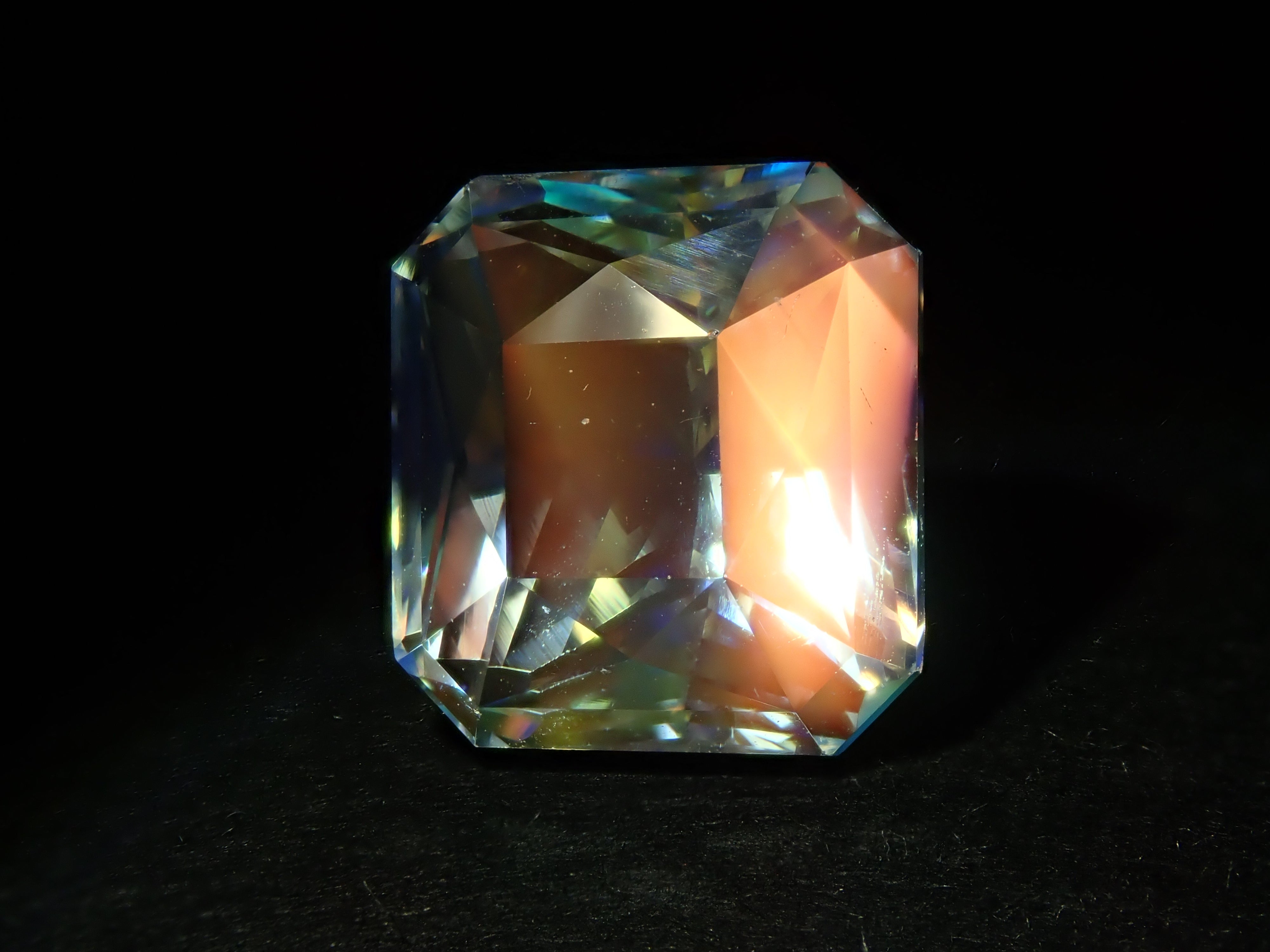 Madagascar Andesine Labradorite (commonly known as Rainbow Moonstone) 4.894ct Loose Stone