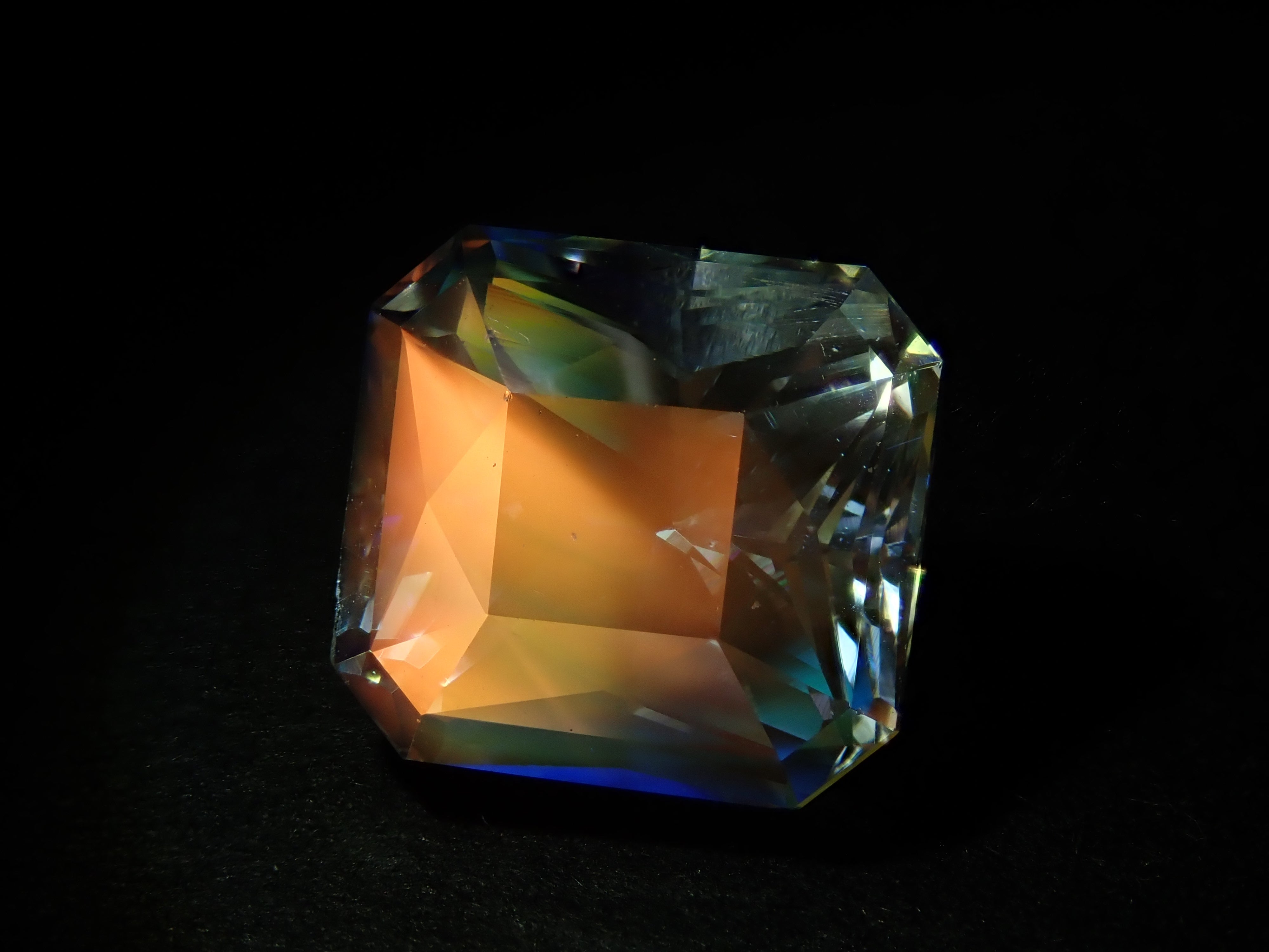 Madagascar Andesine Labradorite (commonly known as Rainbow Moonstone) 4.894ct Loose Stone